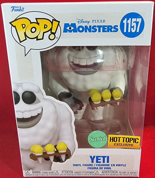 Yeti hot topic exclusive funko # 1157 (nib)