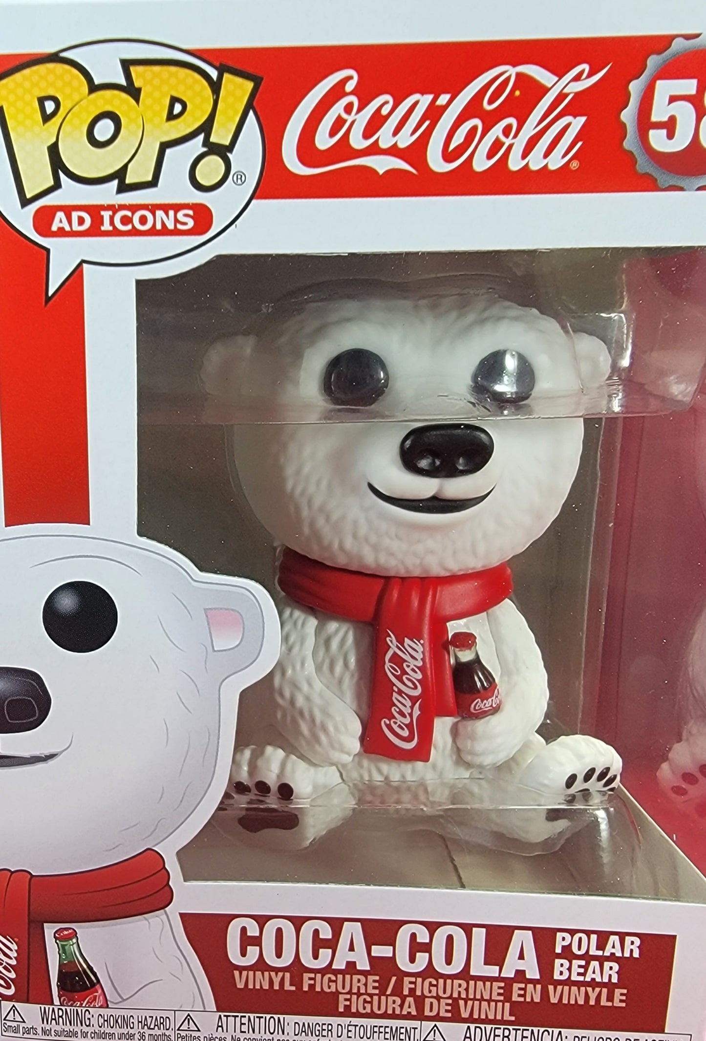 Coca-cola polar bear funko # 58 (nib)