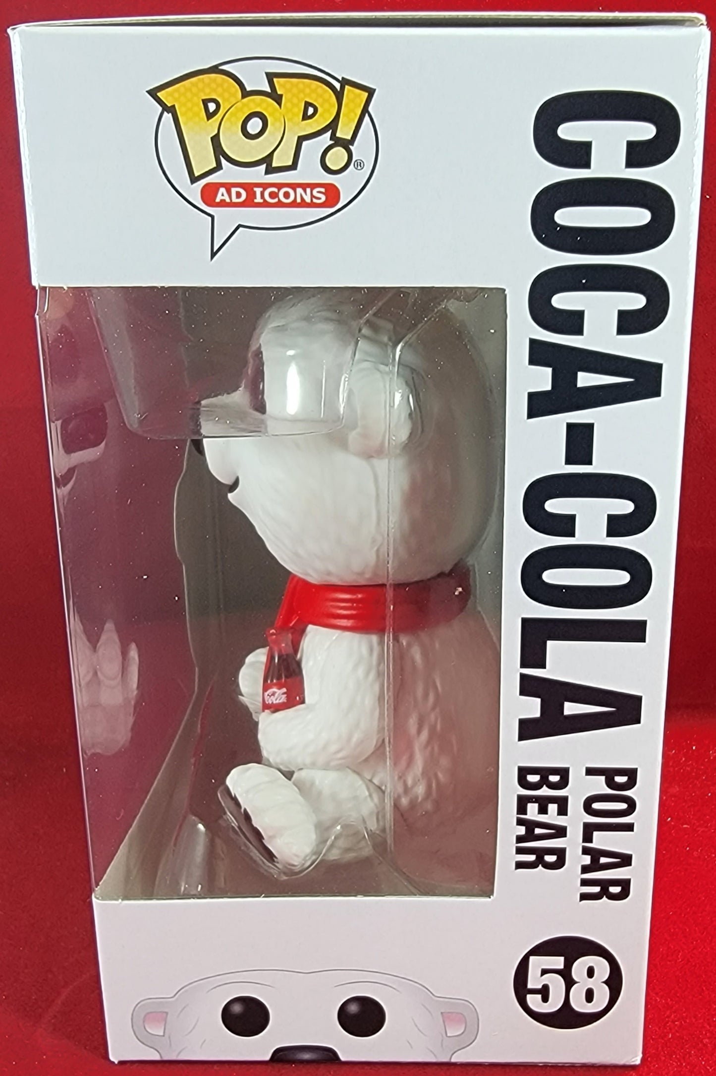 Coca-cola polar bear funko # 58 (nib)