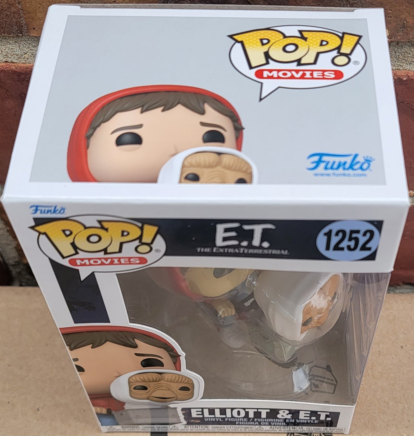 Elliot & e.t. funko # 1252 (nib)