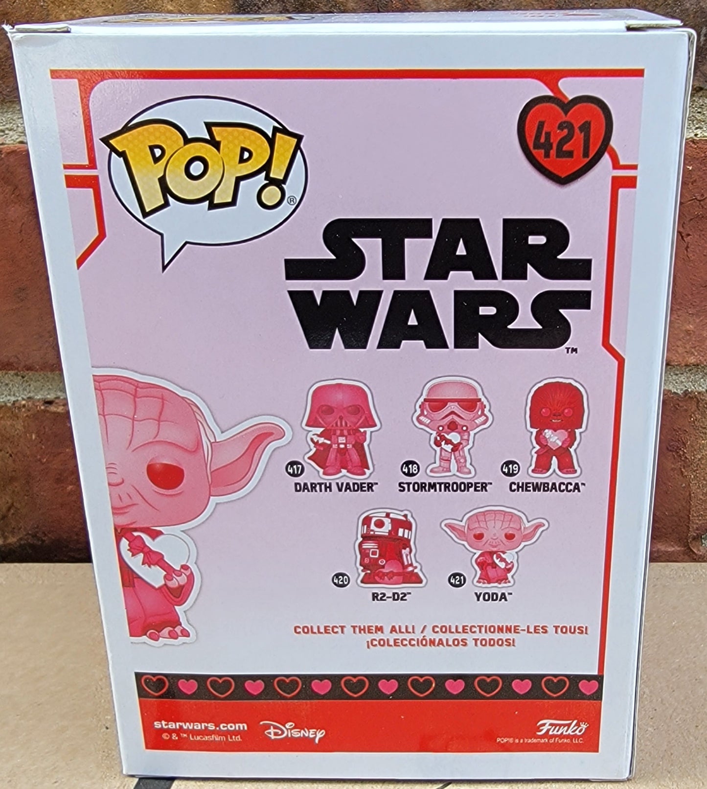 Yoda funko # 412 (nib)