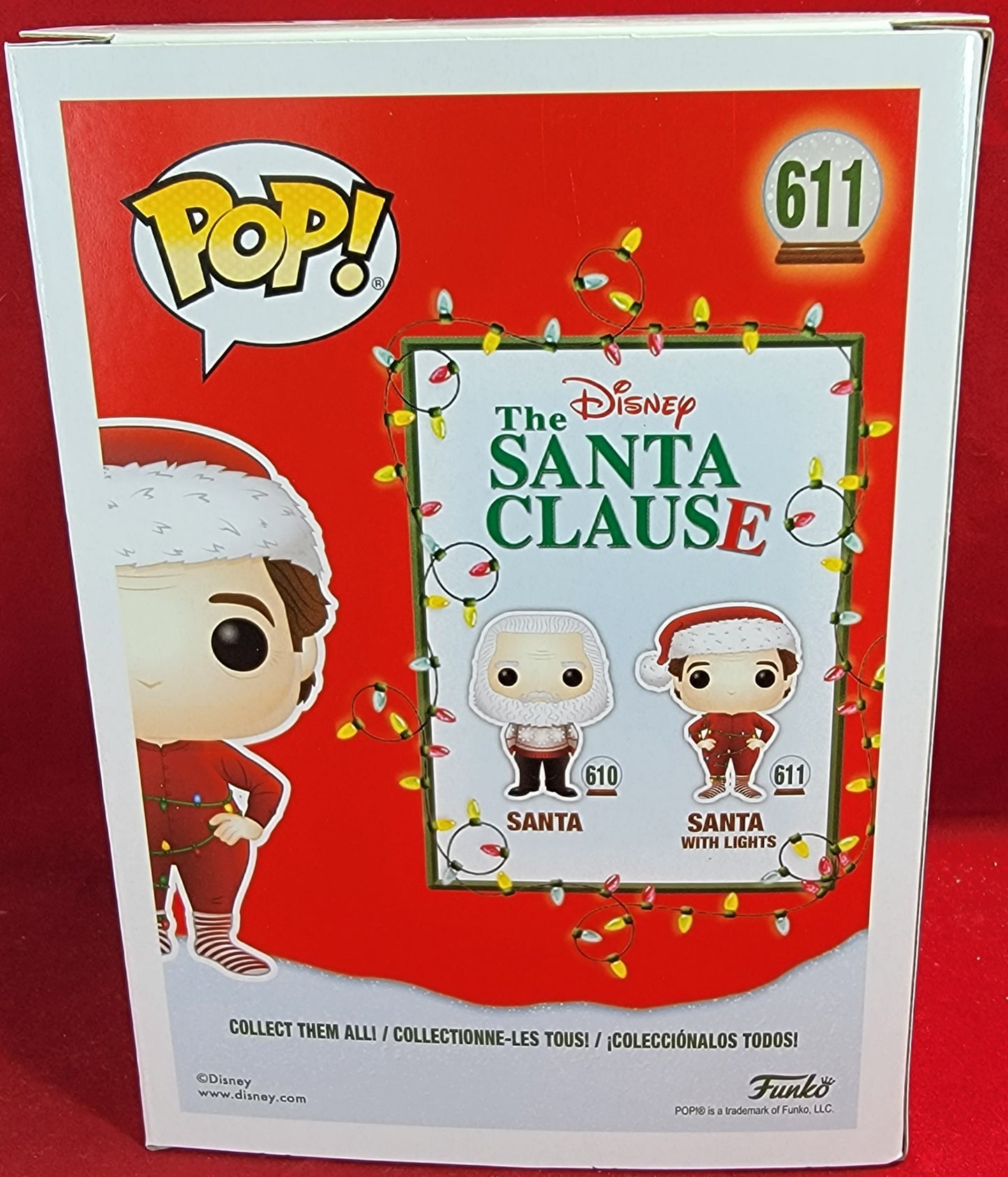 Santa with lights funko # 611 (nib)