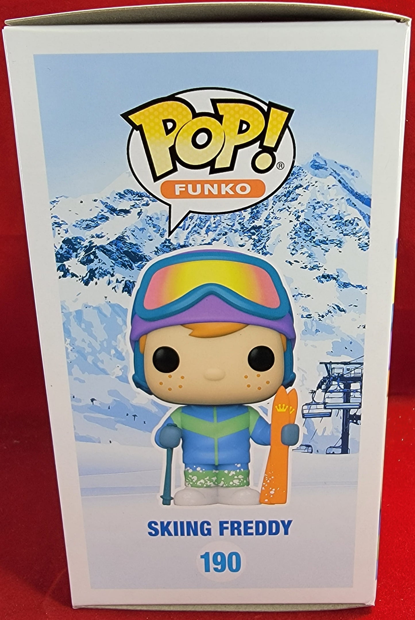 Skiing freddy funko exclusive # 190 (nib)