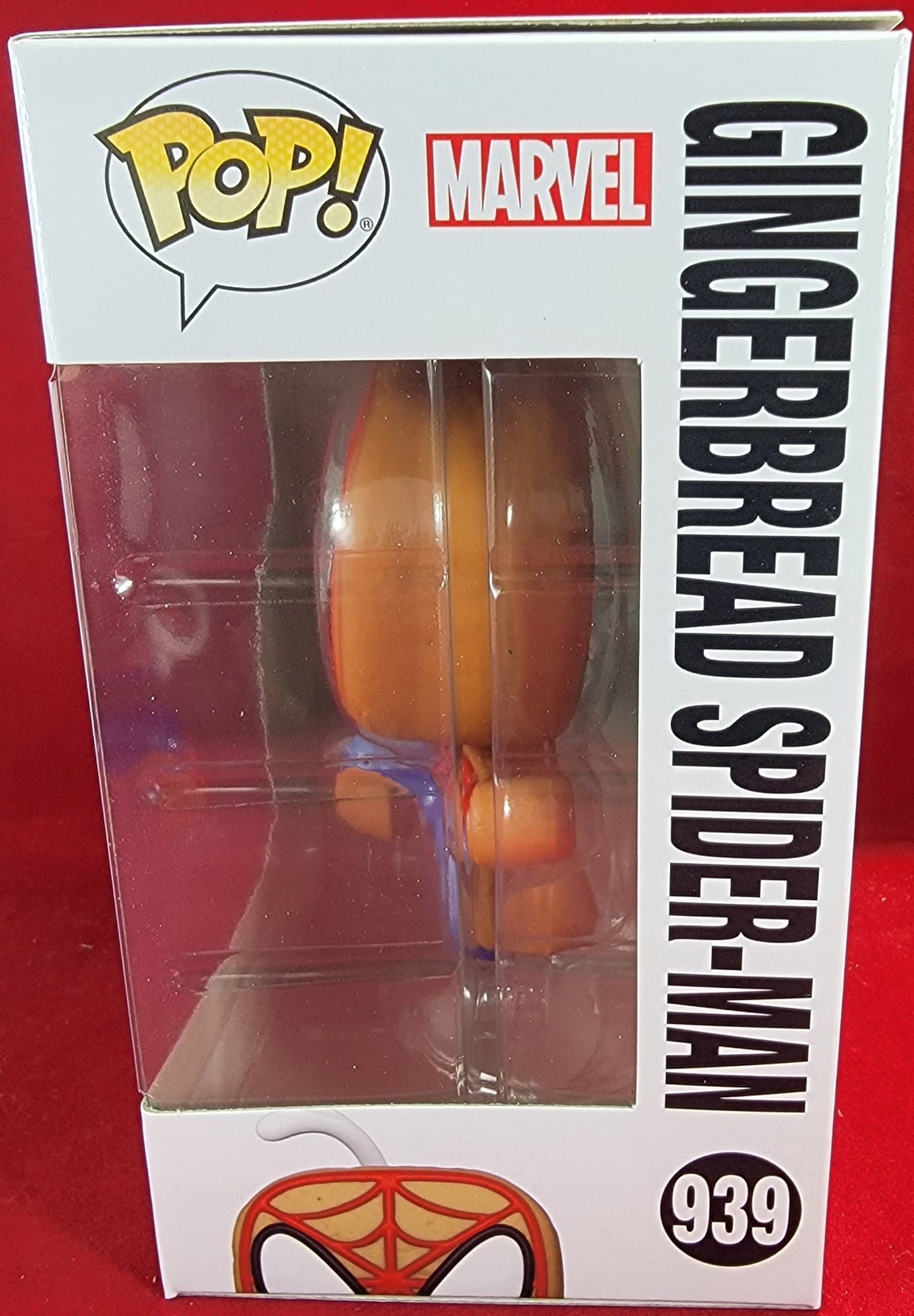 Gingerbread spider-man funko # 939 (nib)