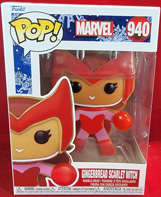 Gingerbread scarlet witch funko # 940 (nib)