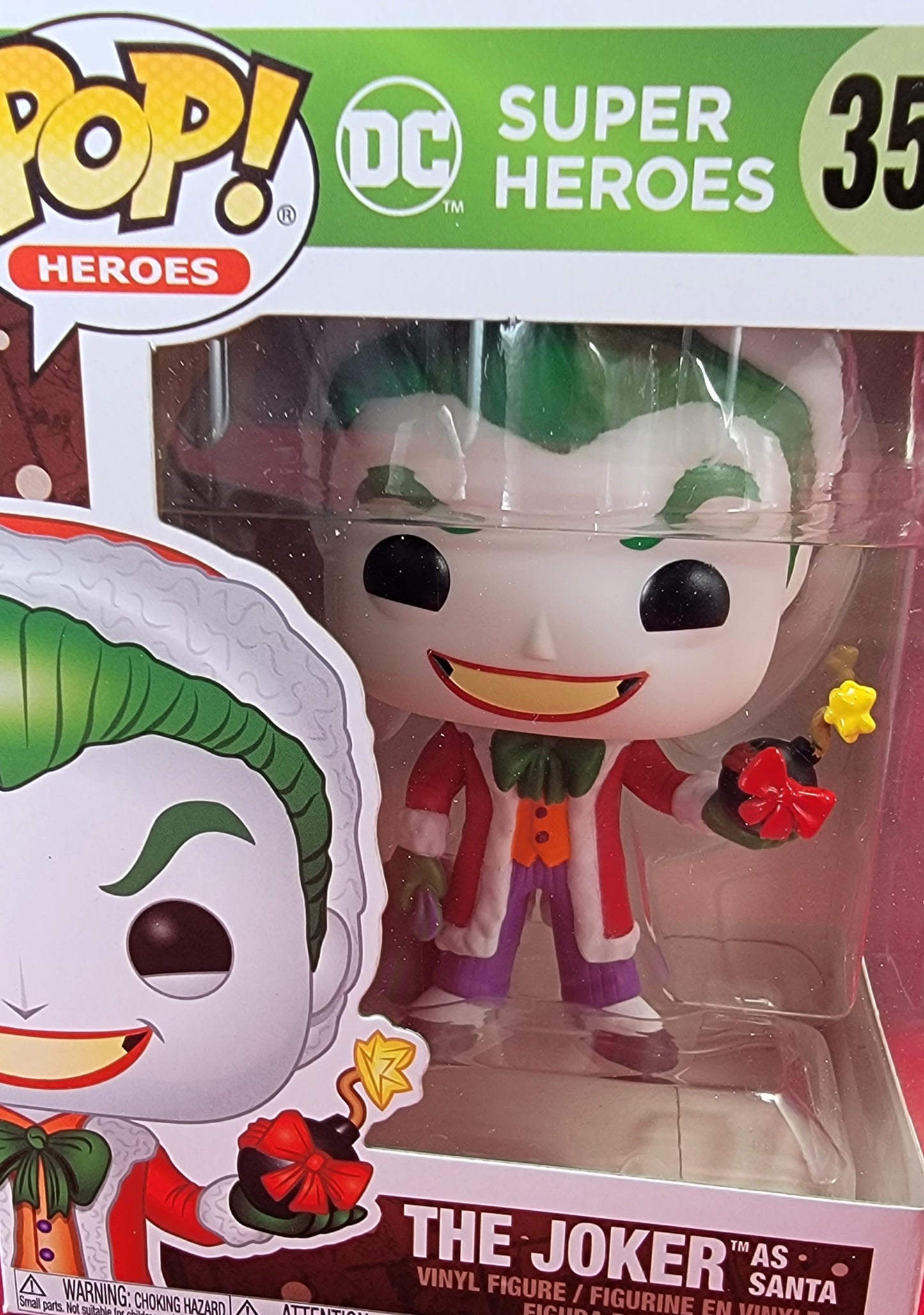 The joker as santa funko # 358 (nib)