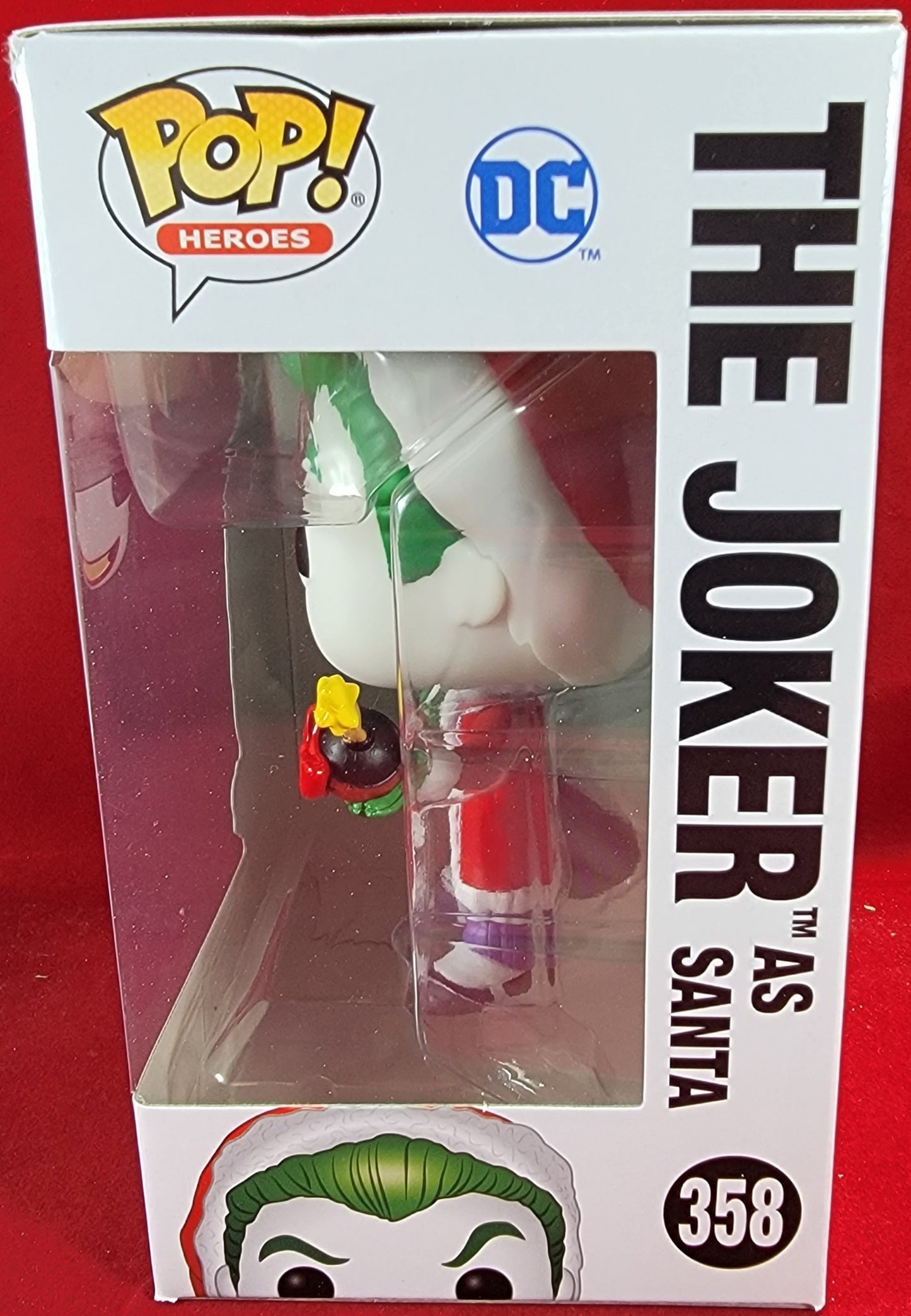 The joker as santa funko # 358 (nib)