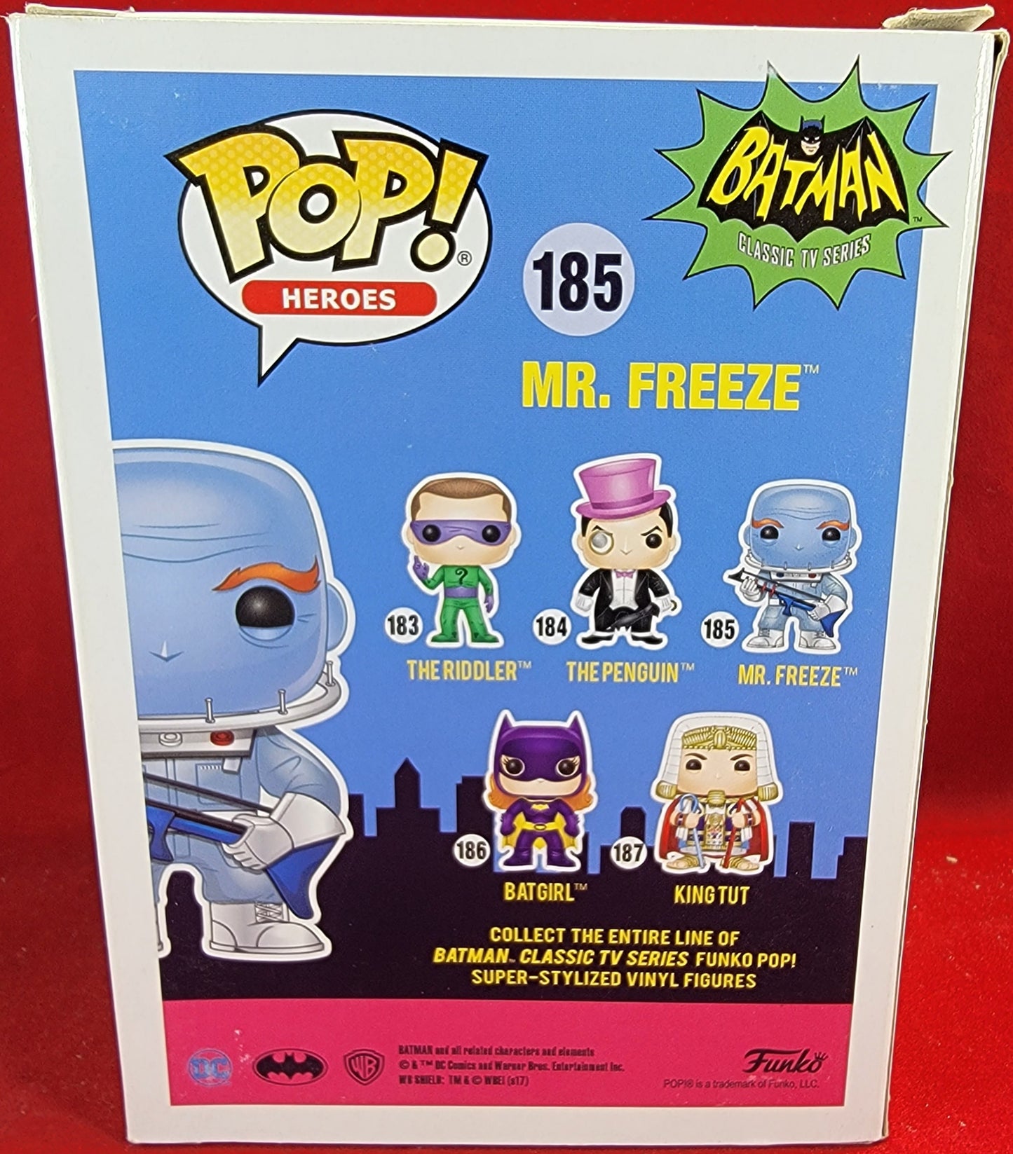 Mr. Freeze funko # 185 (nib)