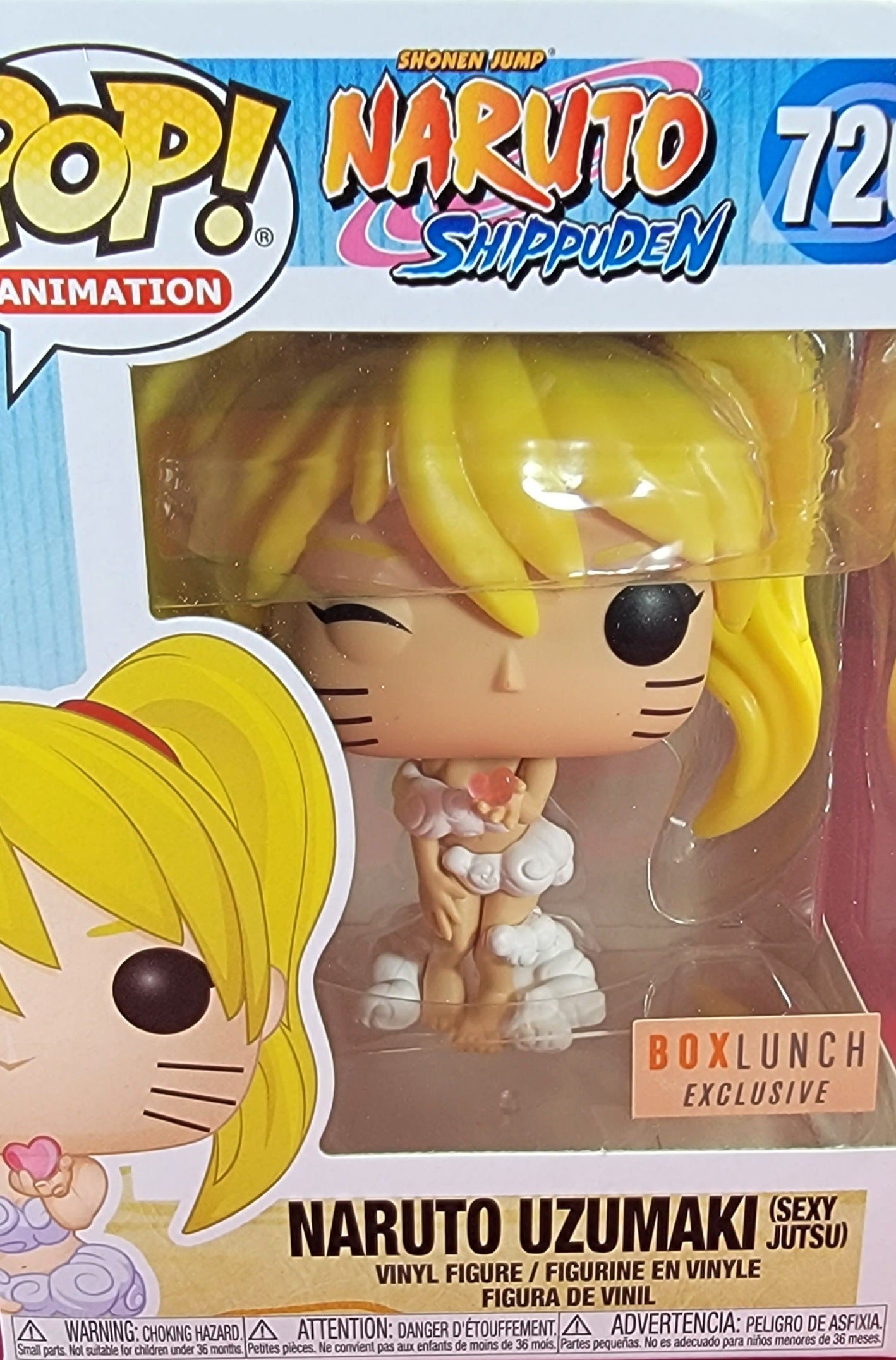 Naruto uzumaki sexy jutsu boxlunch exclusive funko # 726 (nib)