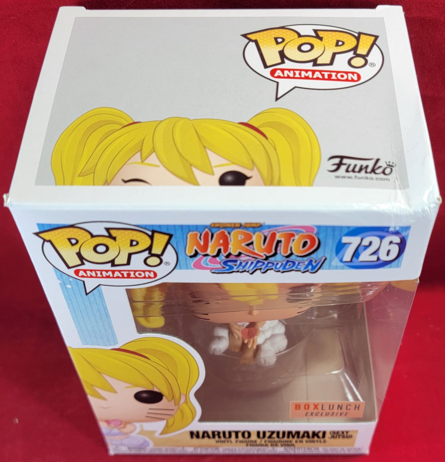 Naruto uzumaki sexy jutsu boxlunch exclusive funko # 726 (nib)