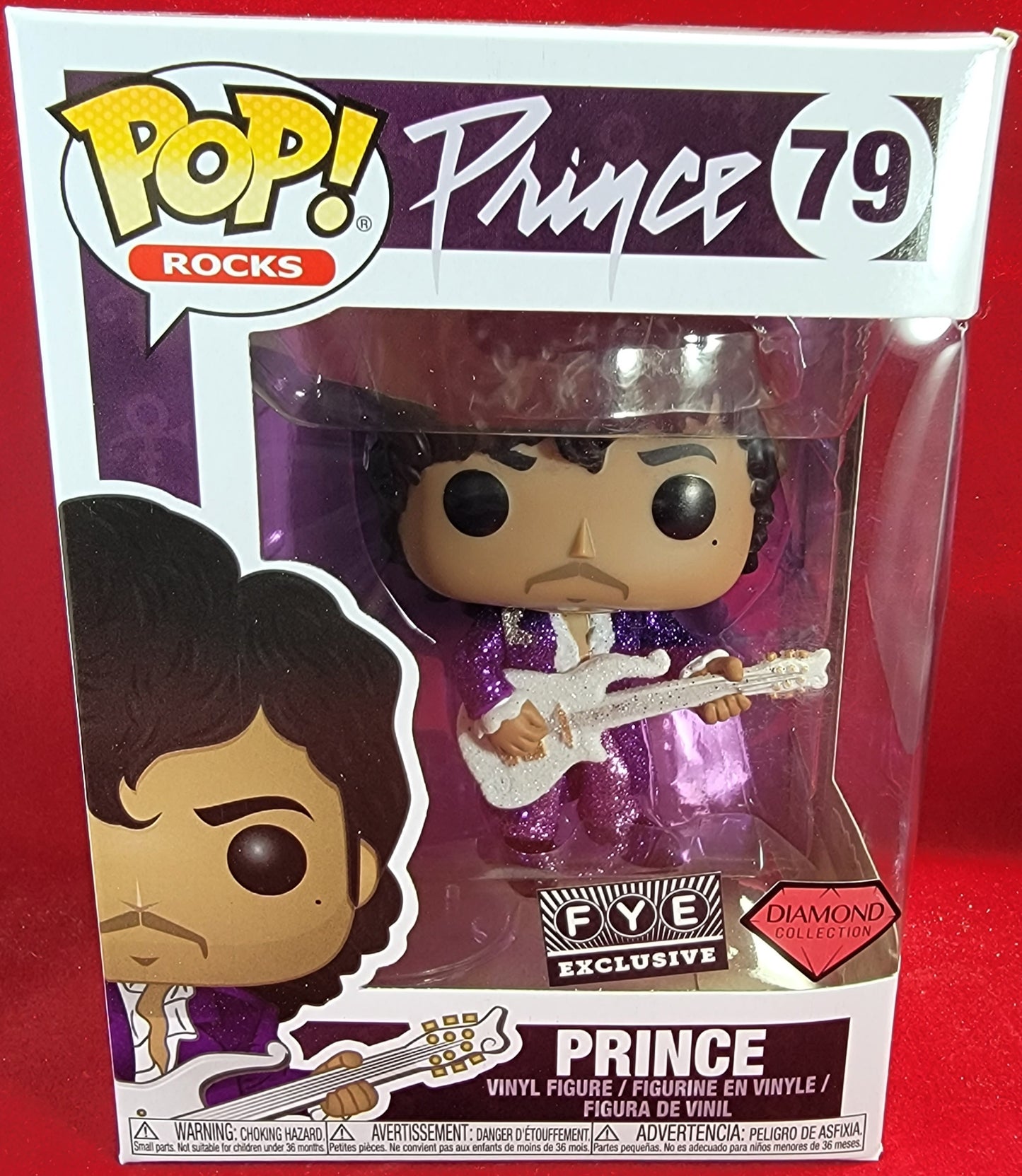 Prince fye exclusive funko # 79 (nib)