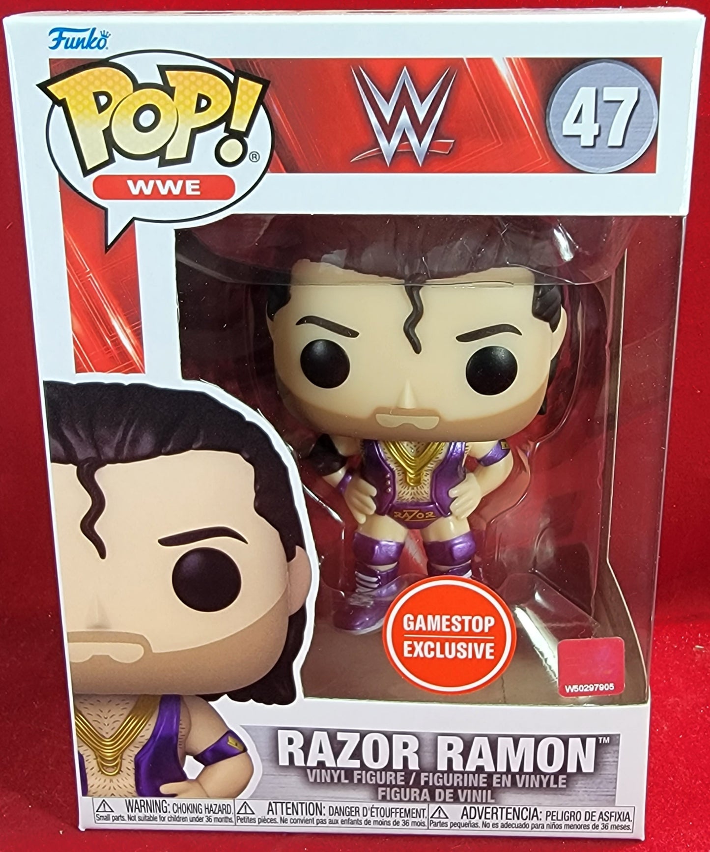 Razor ramon gamestop exclusive funko # 47 (nib)