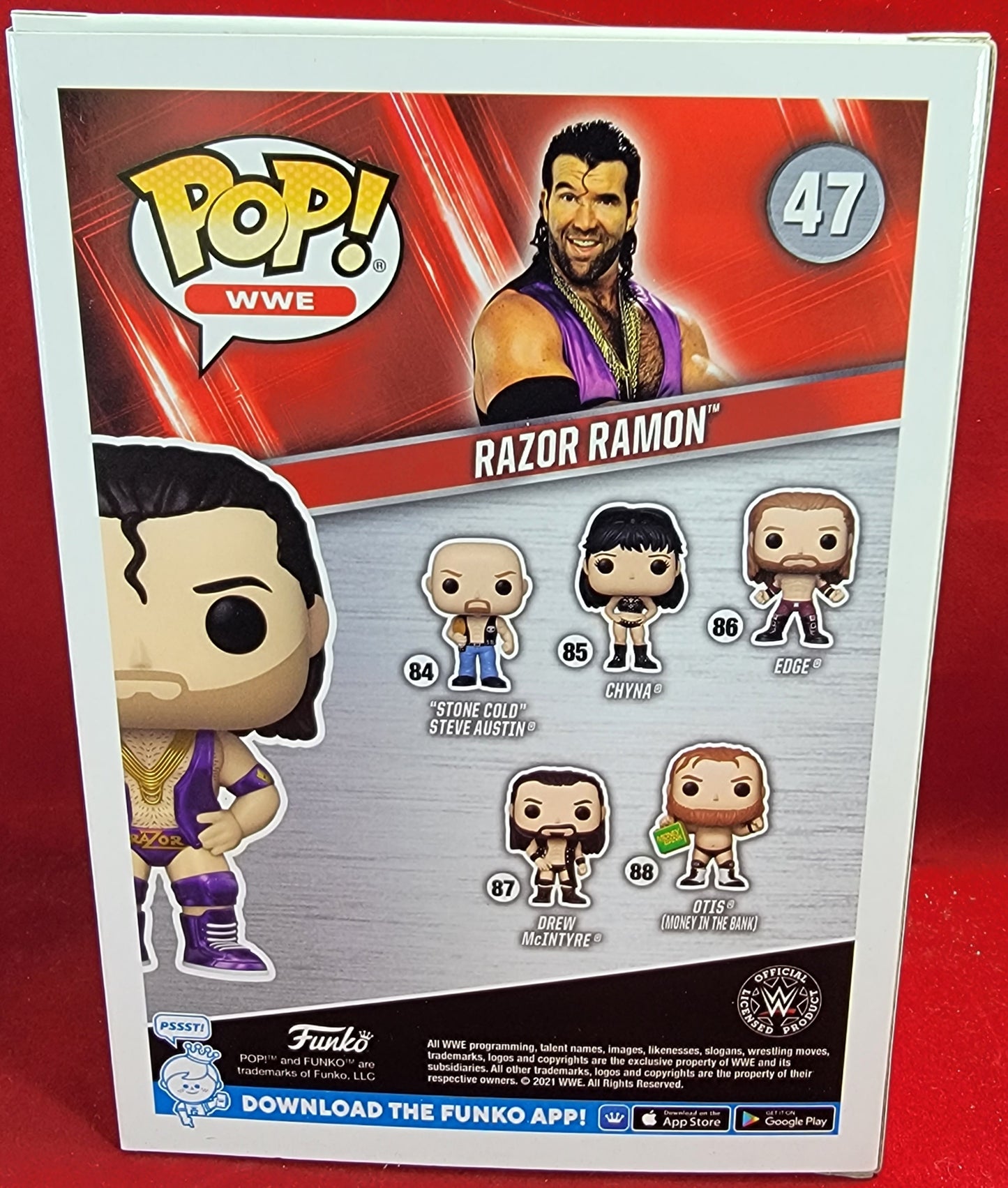 Razor ramon gamestop exclusive funko # 47 (nib)