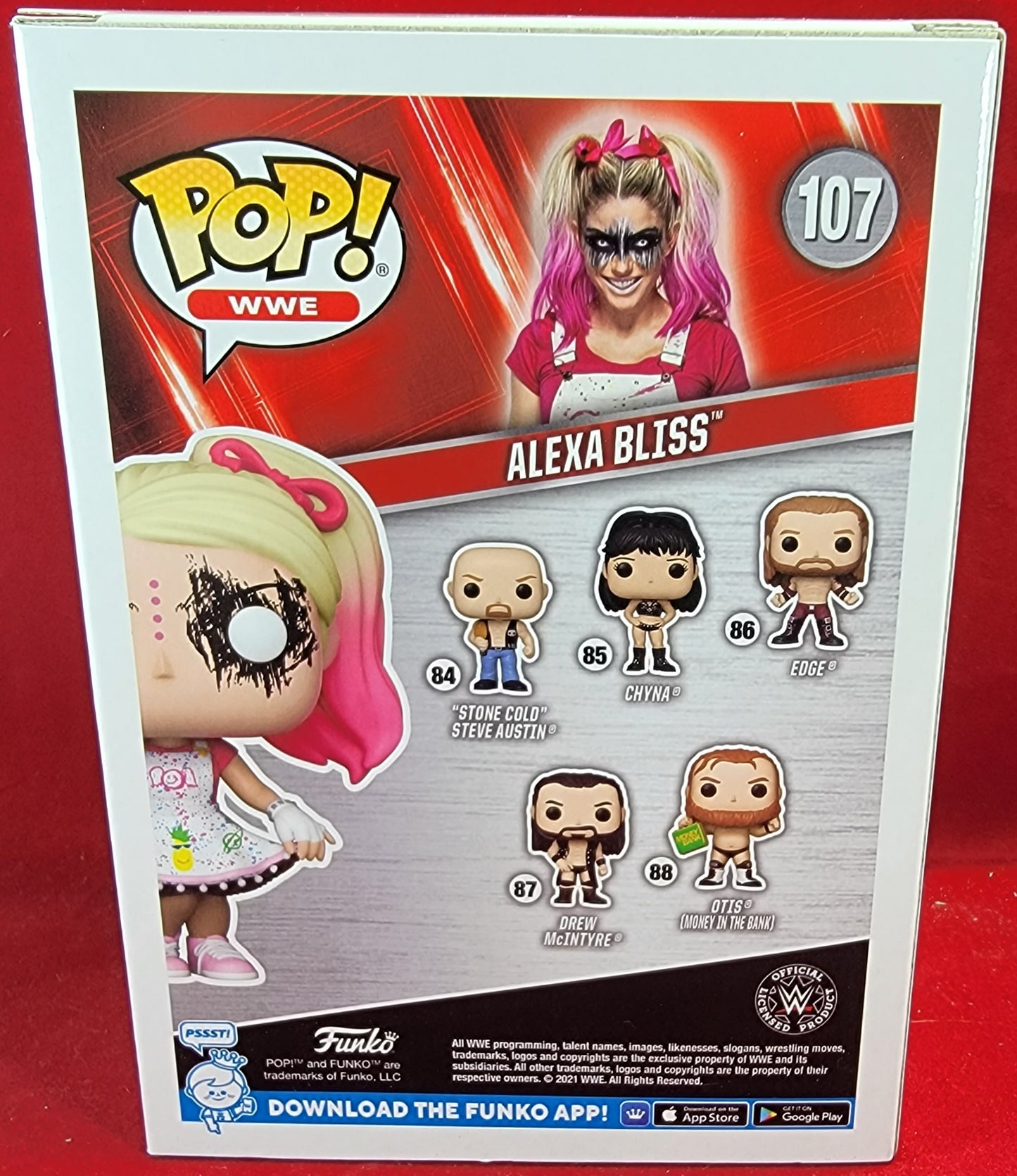 Alexa bliss funko # 107 (nib)