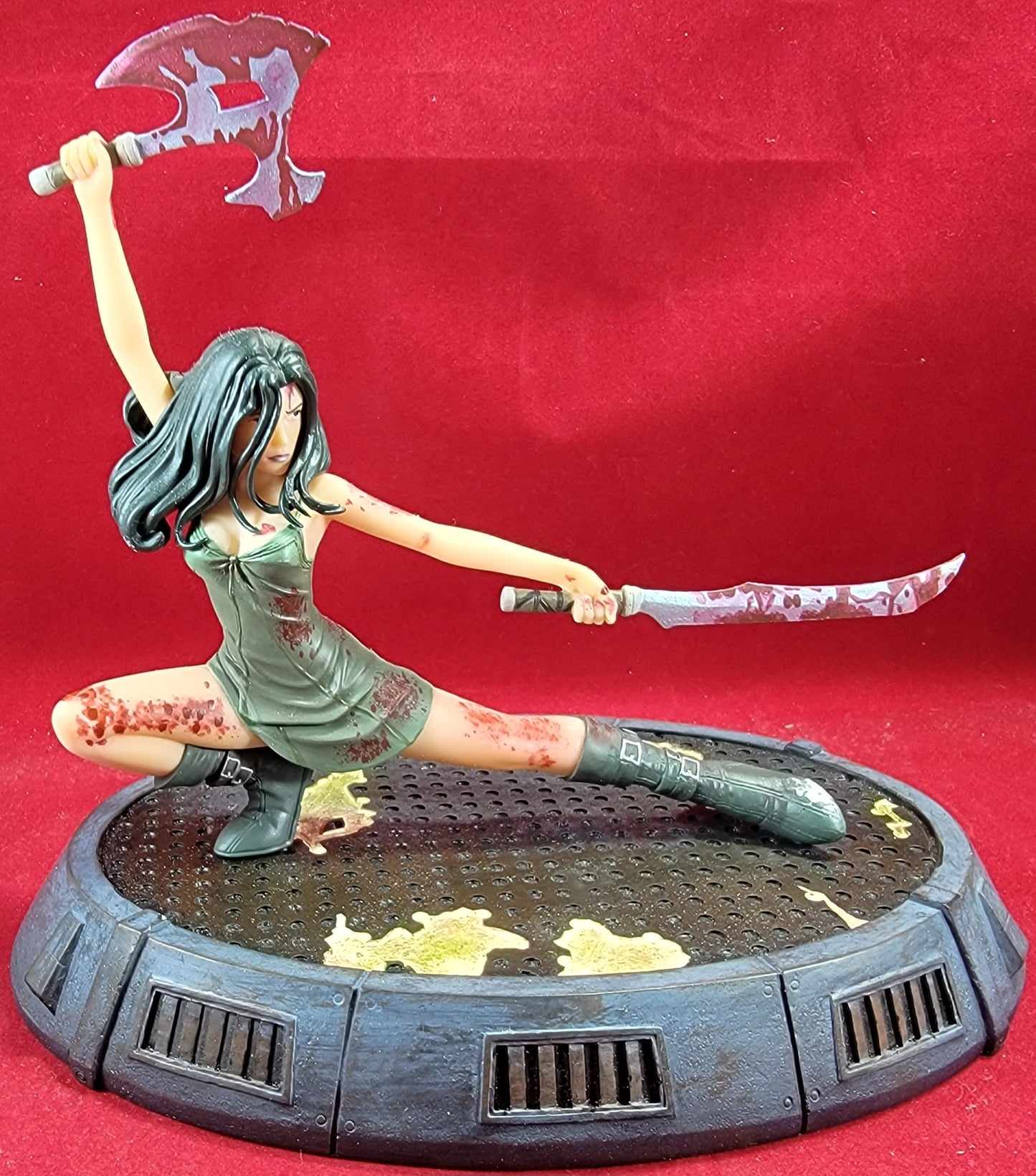 Brand new river Tam statue (nib)
big Damm heroes river tam hand-painted resin Maquette by Mohammad f Hague 0695 / 1500. statue base 7×4 inches with statue overall height almost 6 inches.