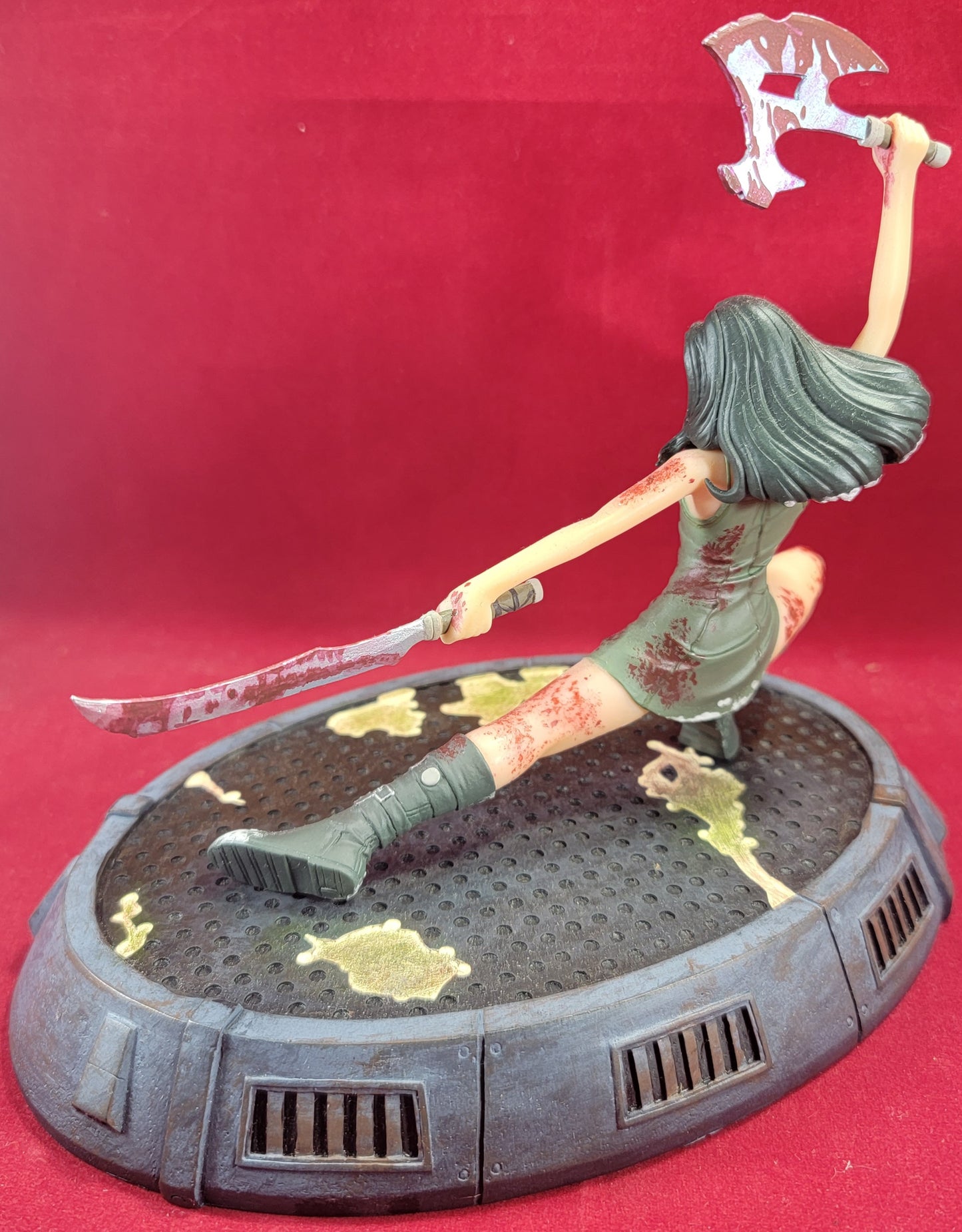 Brand new river Tam statue (nib)
big Damm heroes river tam hand-painted resin Maquette by Mohammad f Hague 0695 / 1500. statue base 7×4 inches with statue overall height almost 6 inches.