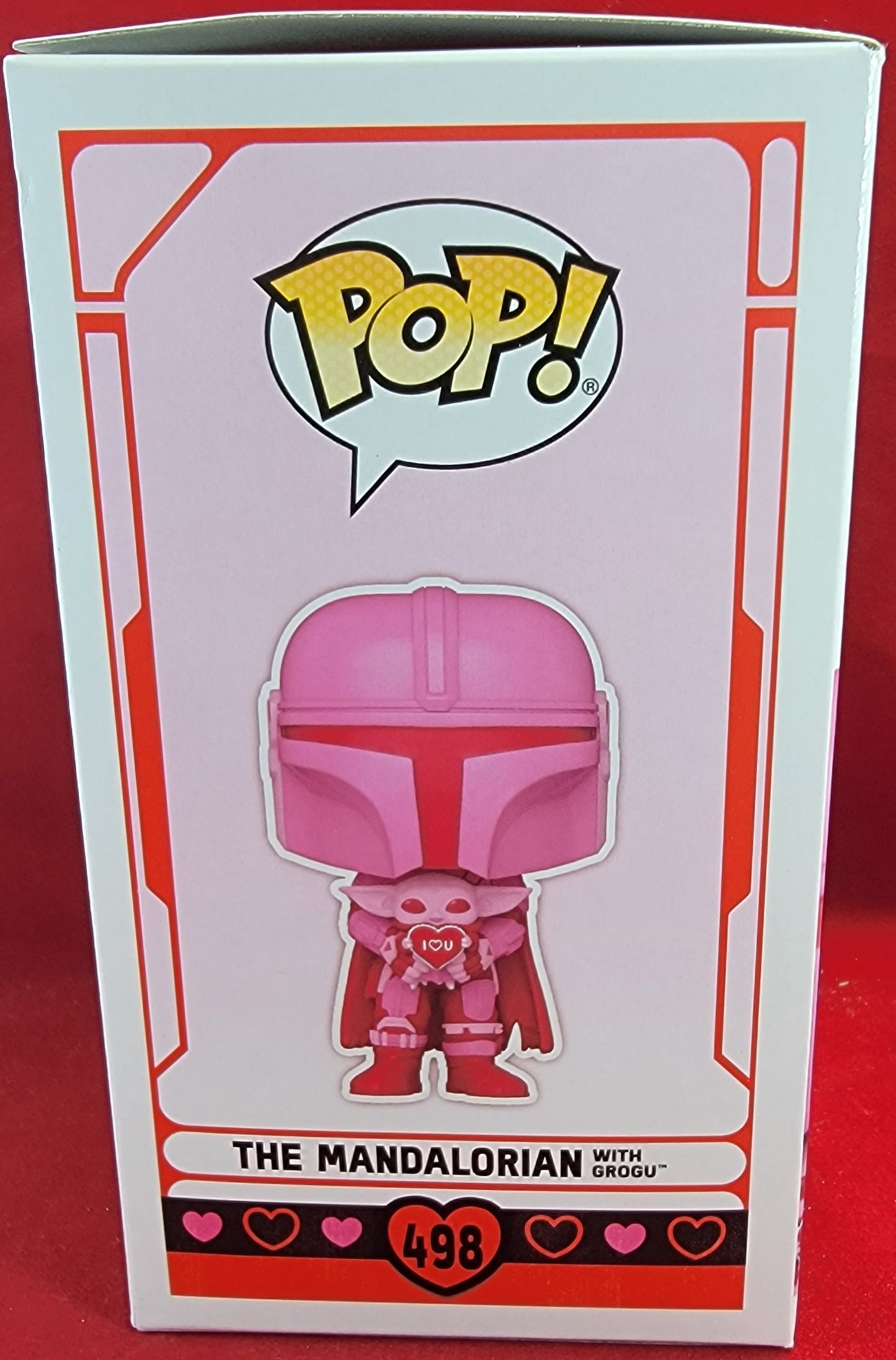 The mandalorian with grogu target exclusive funko # 498 (nib)