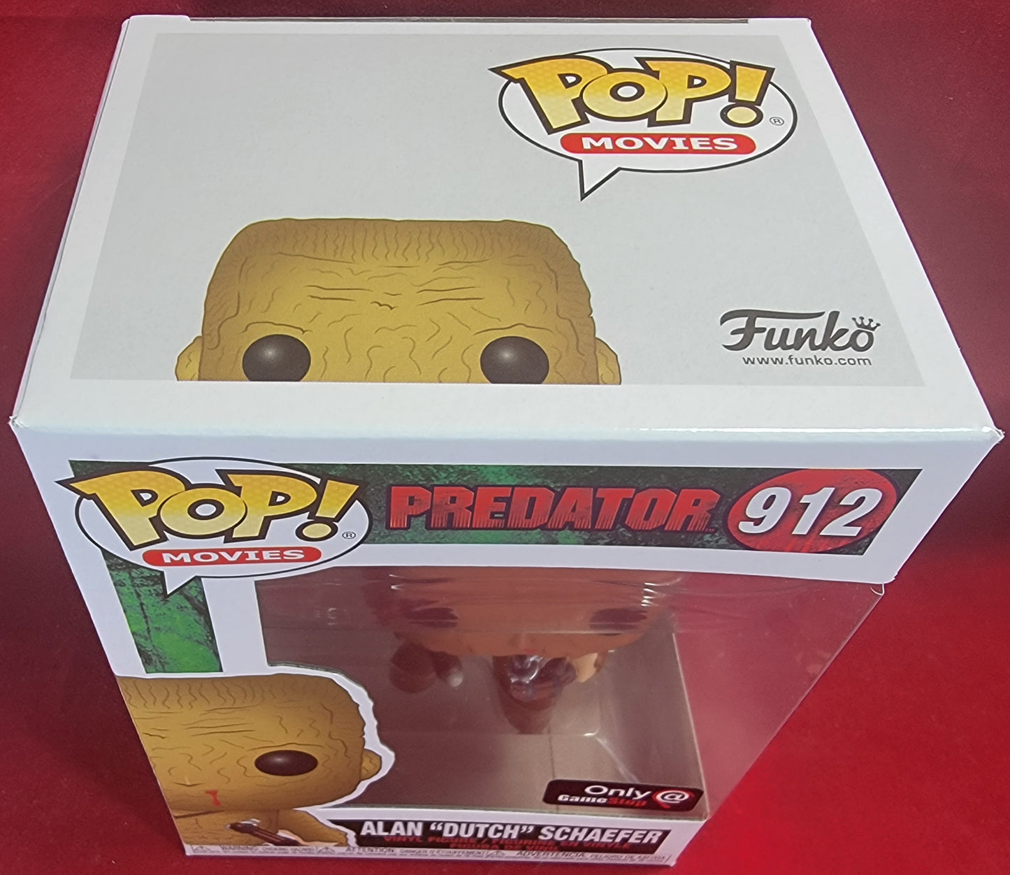 Alan "dutch" Schaefer gamestop exclusive funko # 912 (nib)