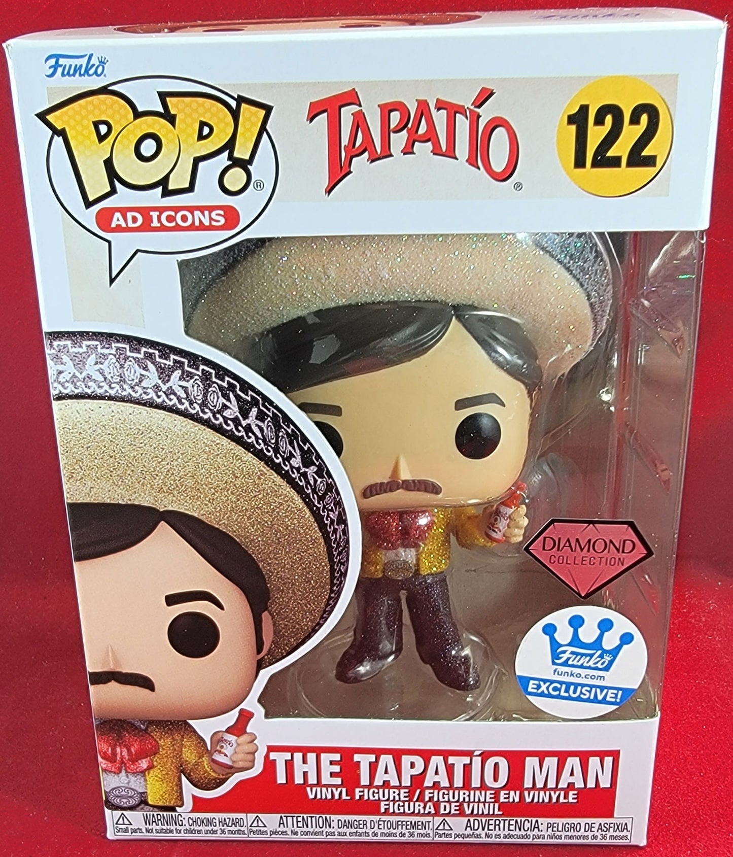 The Tapatio man funko exclusive funko # 122 (nib)