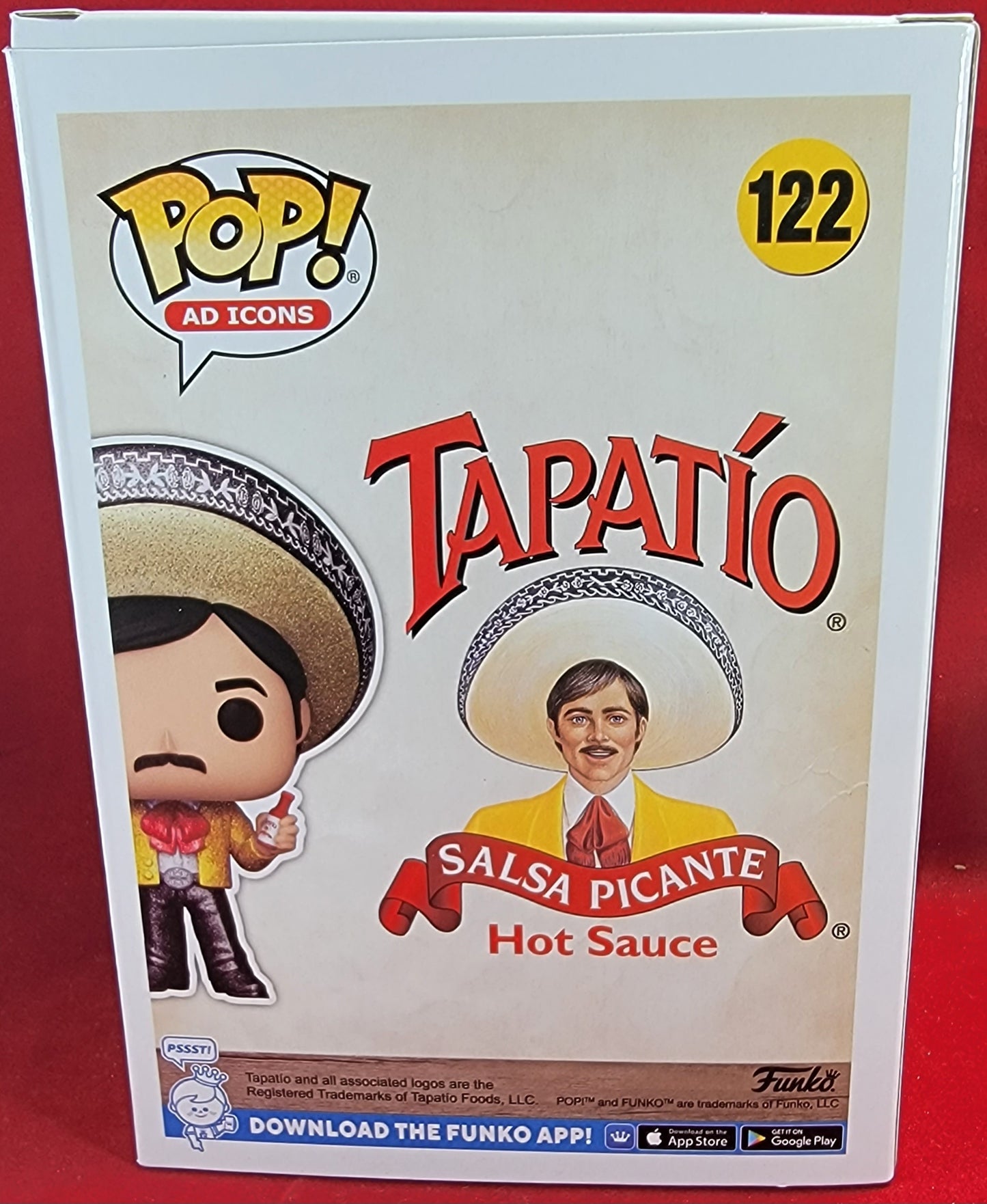 The Tapatio man funko exclusive funko # 122 (nib)