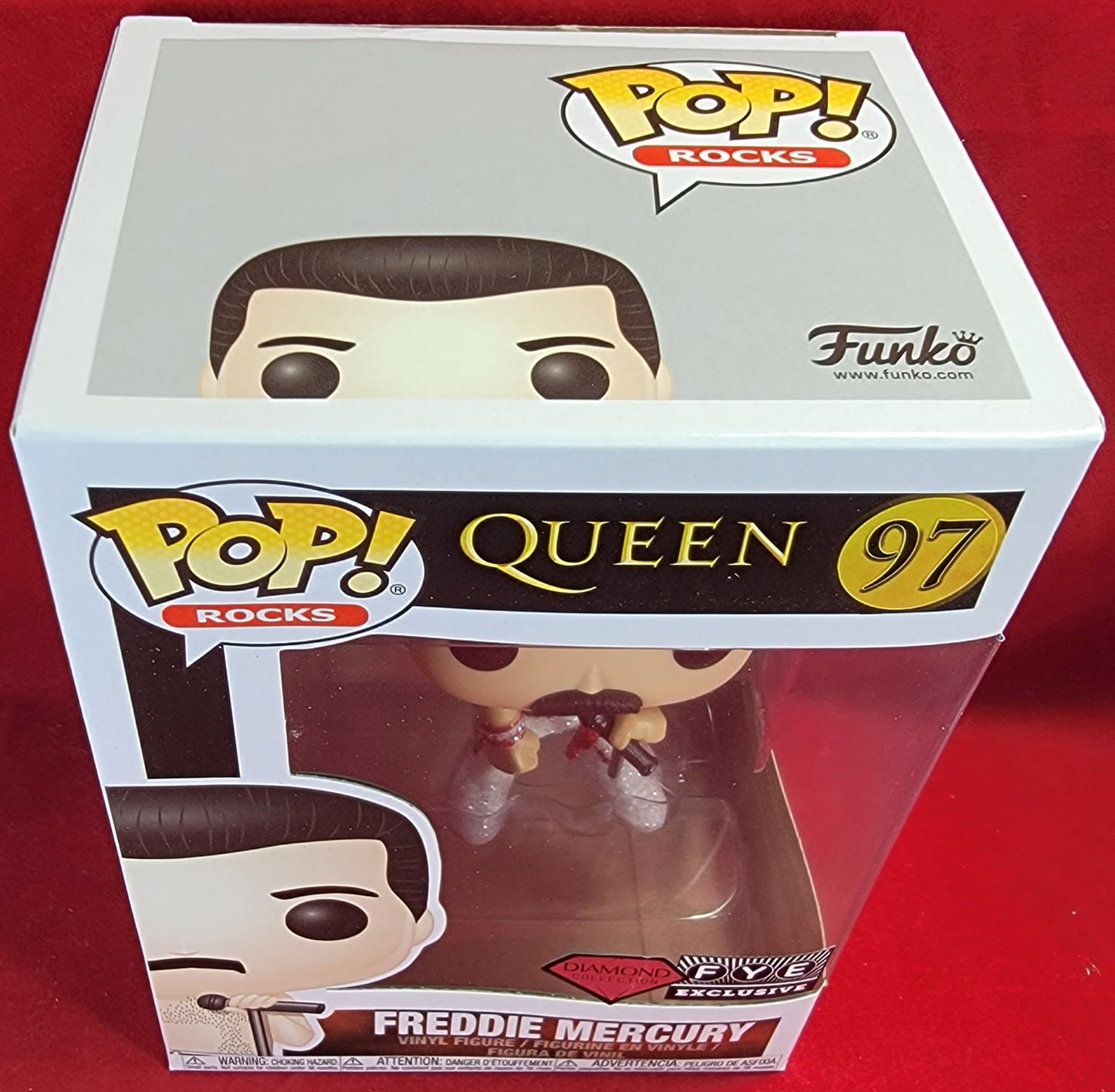 Freddie mercury fye exclusive funko # 97 (nib)