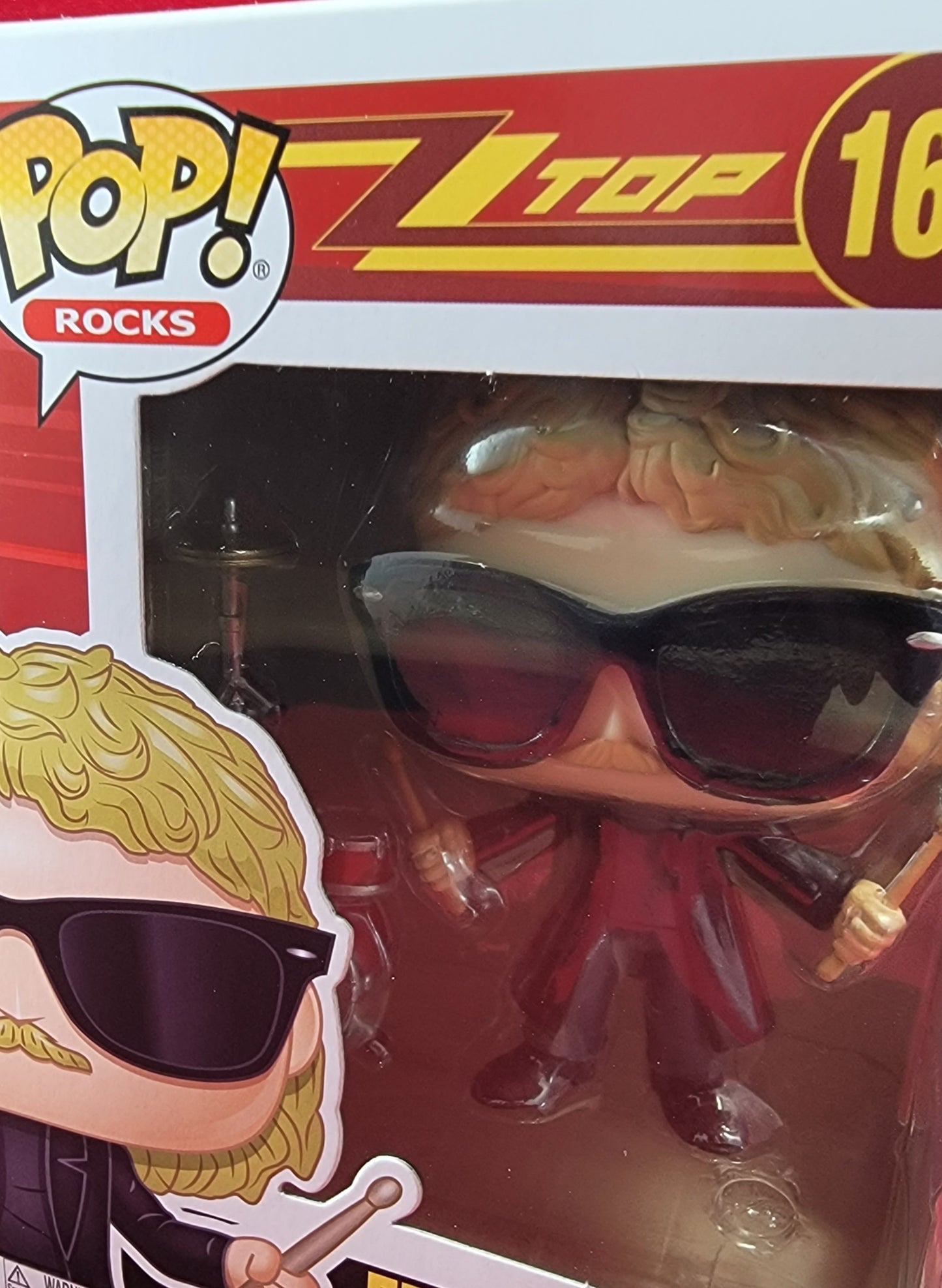 Frank beard funko # 166 (nib)
brand new drummer of zz top frank beard funko pop. pop has frank with drum sticks in hand. pop has a small zz top drum kit included. pop has a few lite scratches and will be shipped in a compatible pop protector.