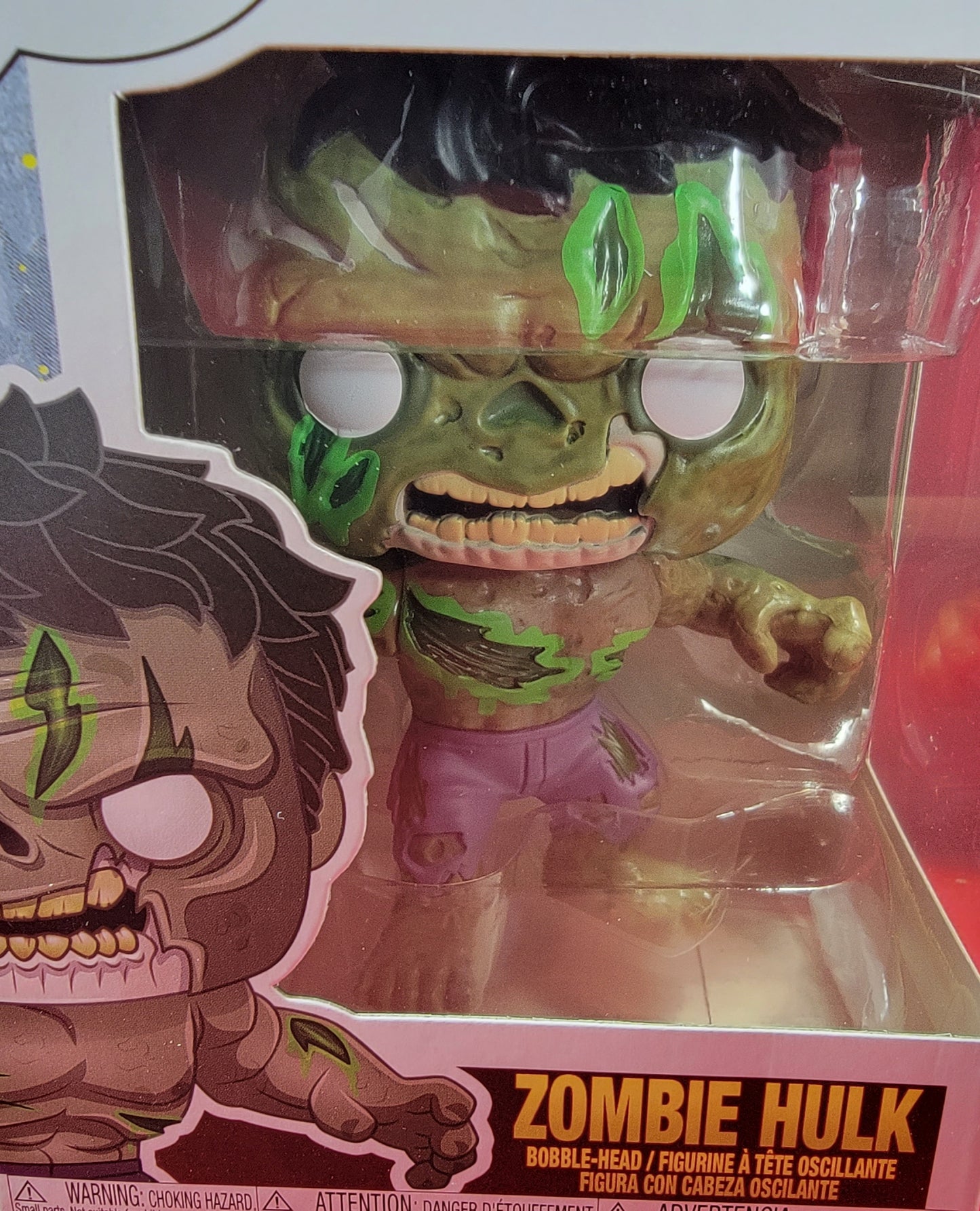 Zombie Hulk funko # 659 (nib)
brand new marvel zombies hulk funko pop. pop has Hulk in zombie form. pop has a few very lite scratches and will be shipped in a compatible pop protector.