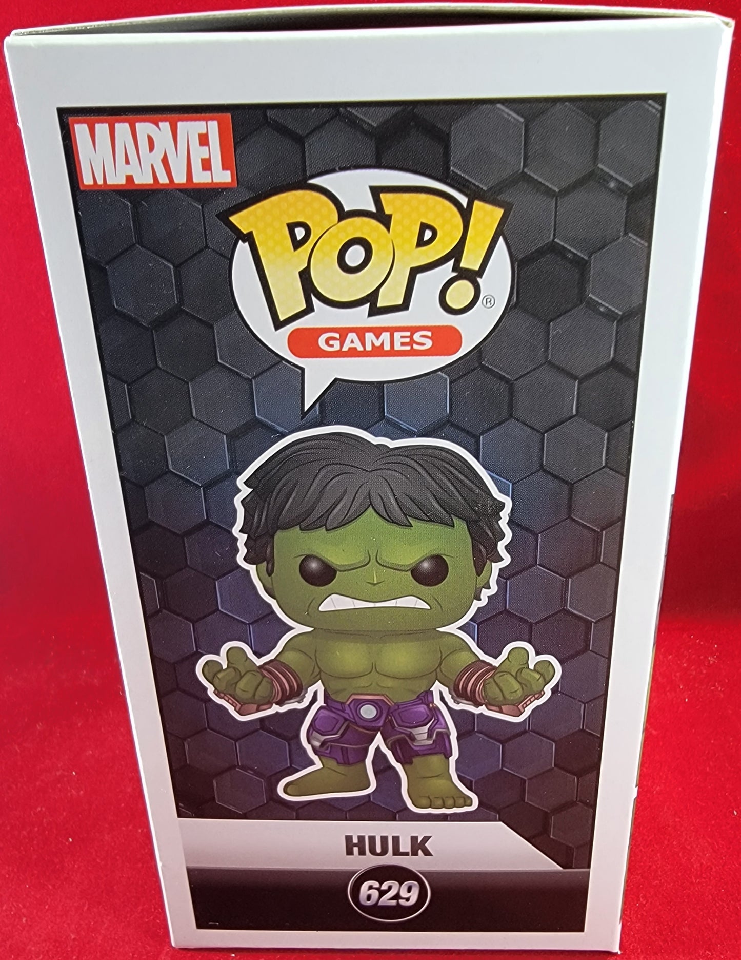 Hulk funko # 629 (nib)
brand new gamerverse marvel avengers hulk. pop has Hulk in metallic green. pop is in near perfect condition and will be shipped in a compatible pop protector.