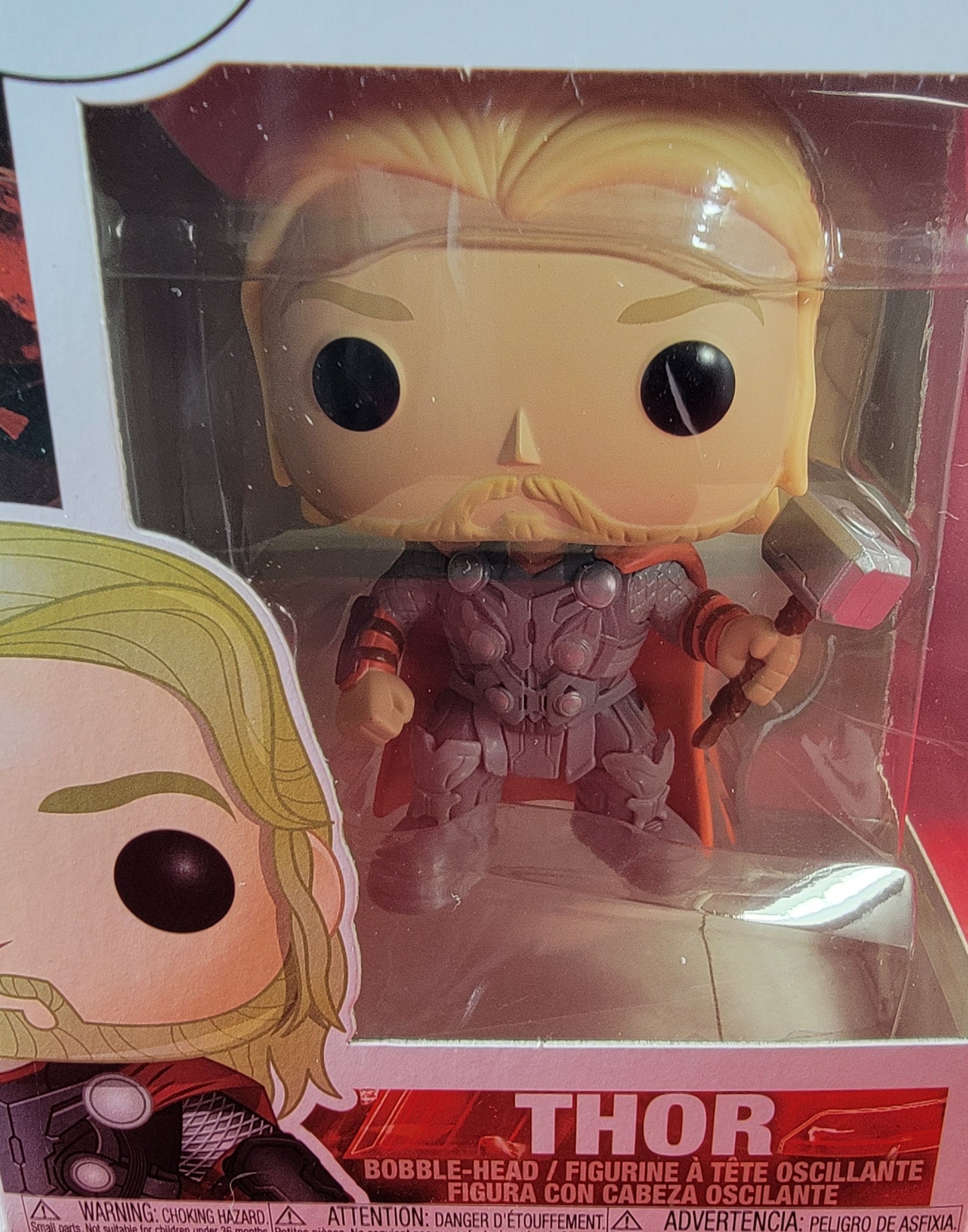 Thor funko # 69 (nib)
brand new 2015 thor funko. thor avengers age of ultron. pop has a few lite scuffs on the plastic and will be shipped in a compatible pop protector.