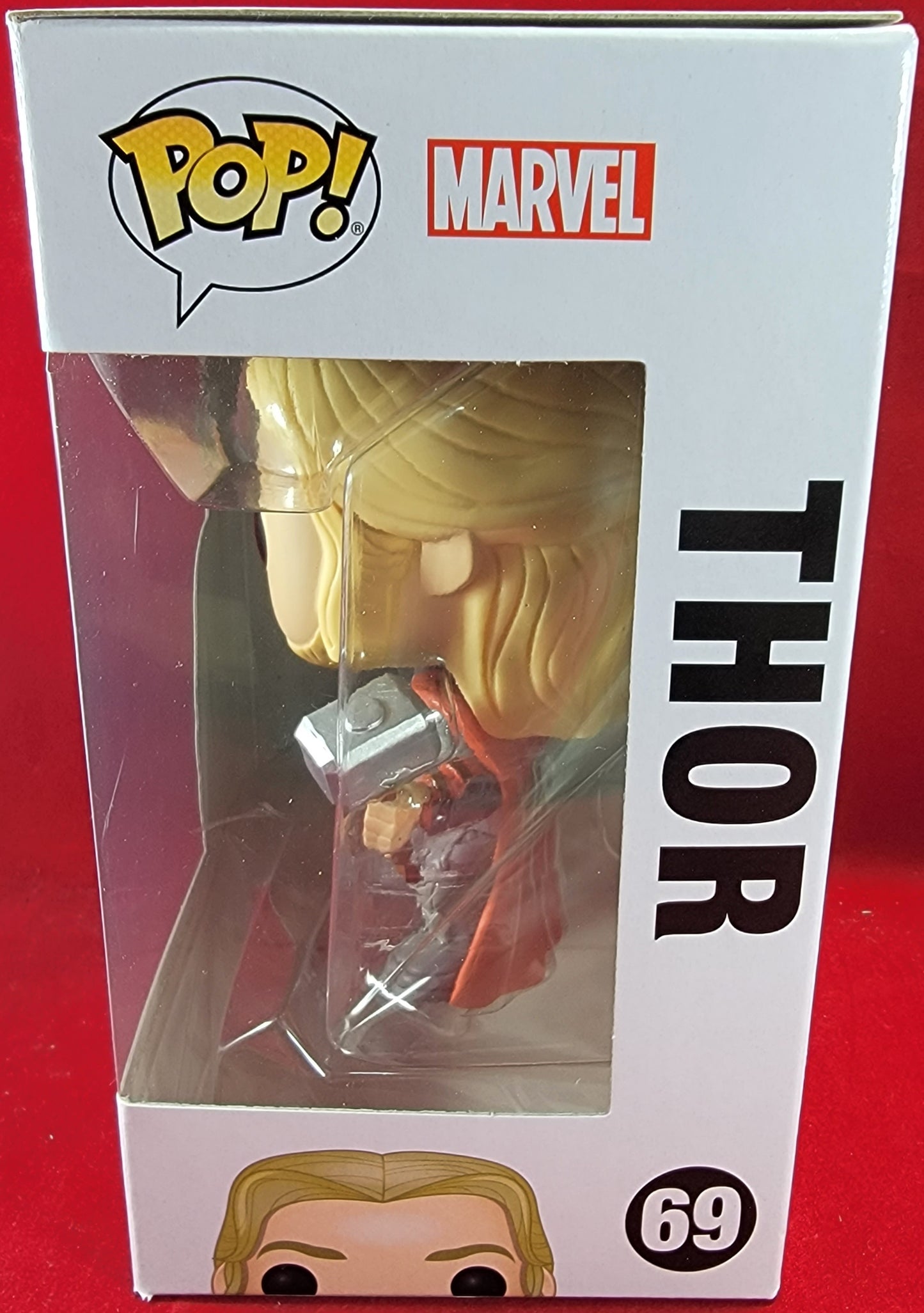 Thor funko # 69 (nib)
brand new 2015 thor funko. thor avengers age of ultron. pop has a few lite scuffs on the plastic and will be shipped in a compatible pop protector.