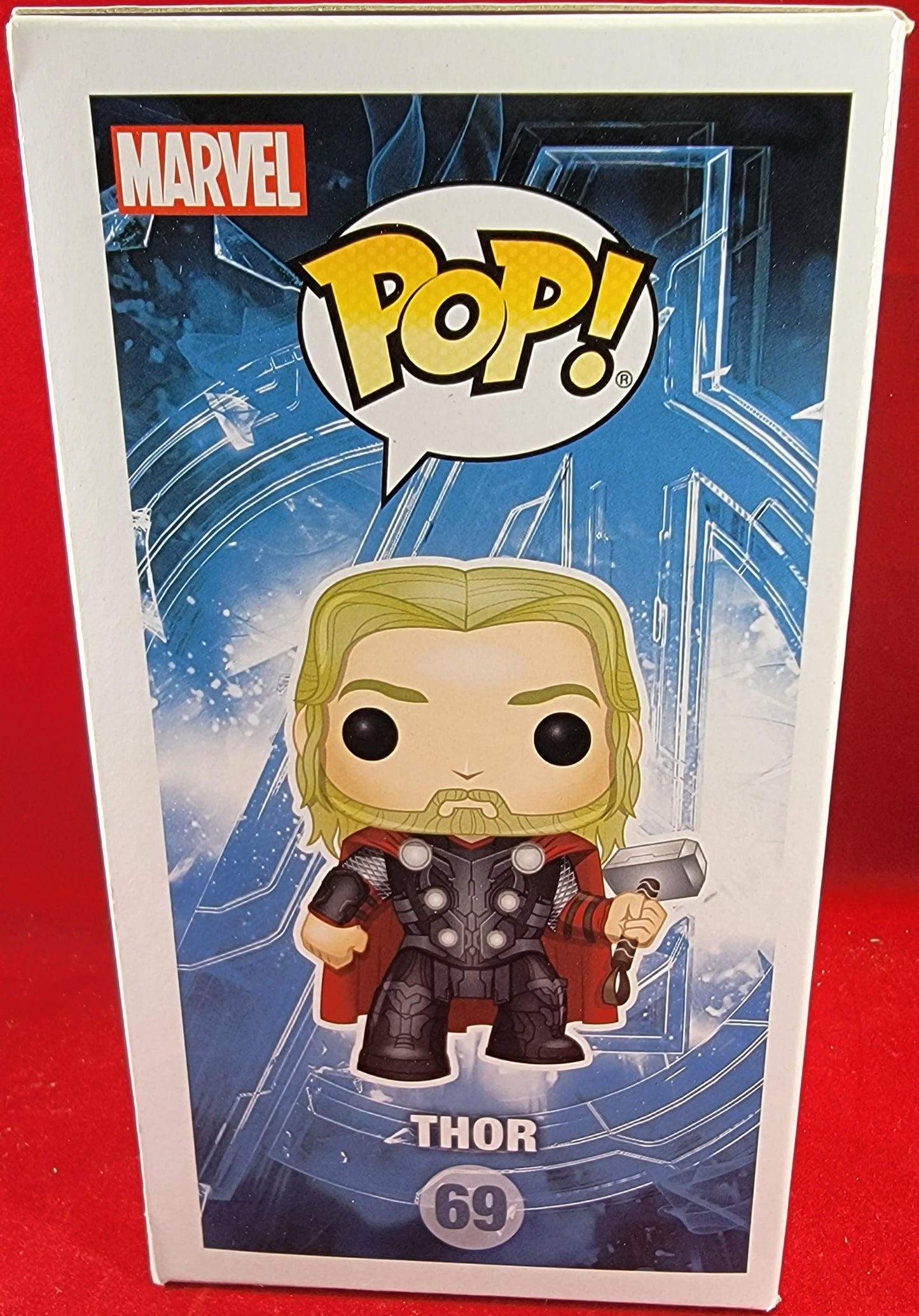 Thor funko # 69 (nib)
brand new 2015 thor funko. thor avengers age of ultron. pop has a few lite scuffs on the plastic and will be shipped in a compatible pop protector.