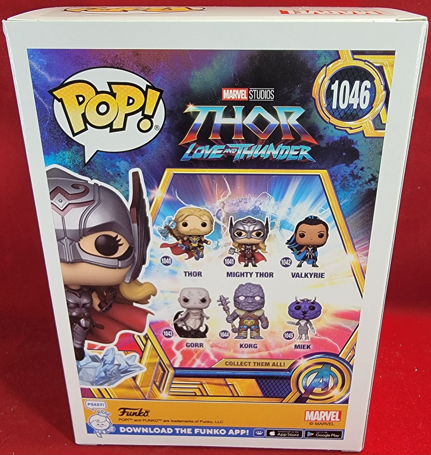 Mighty Thor pop in a box Exclusive funko # 1046 (nib)