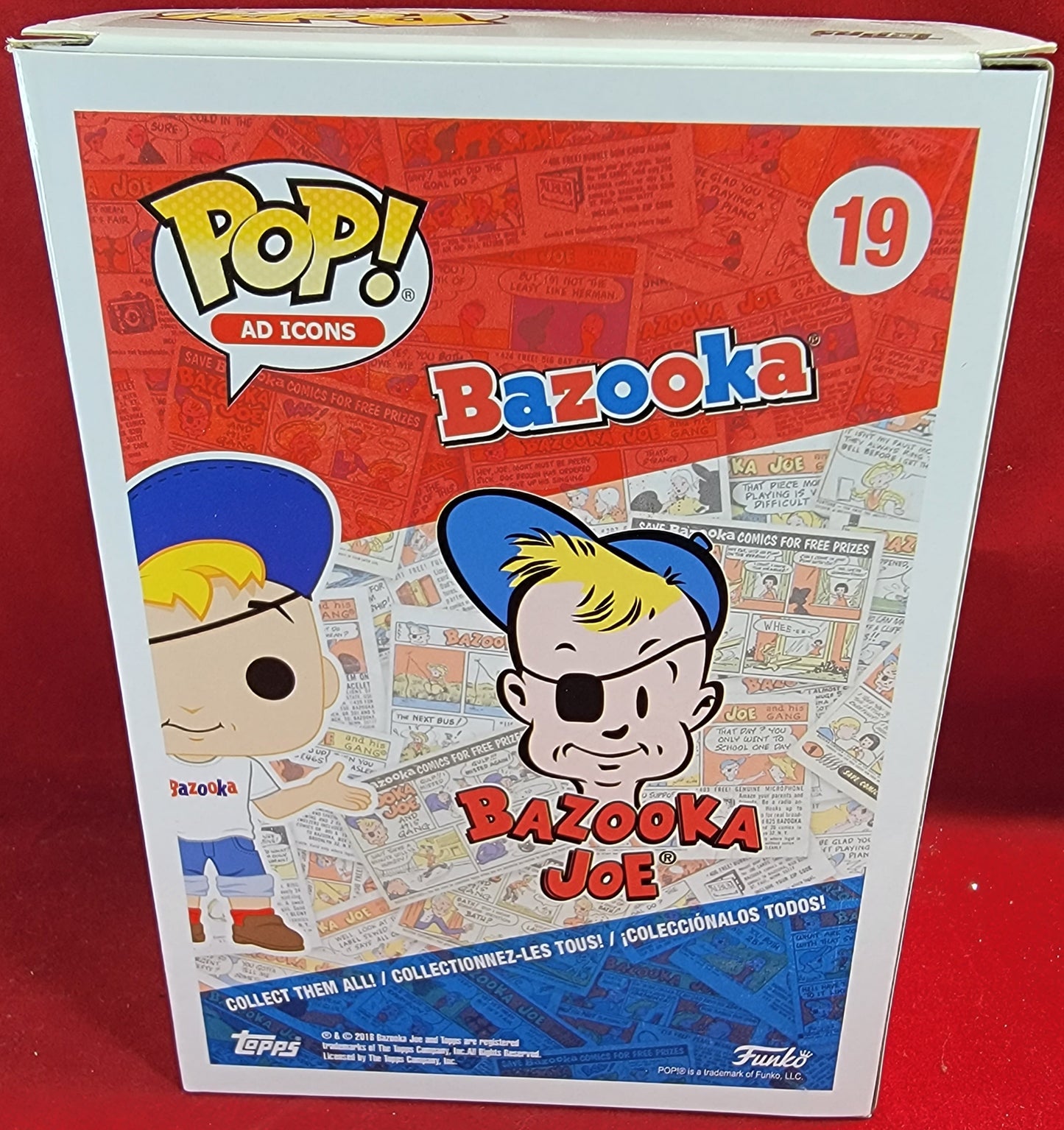 Bazooka joe target exclusive funko # 19 (nib)