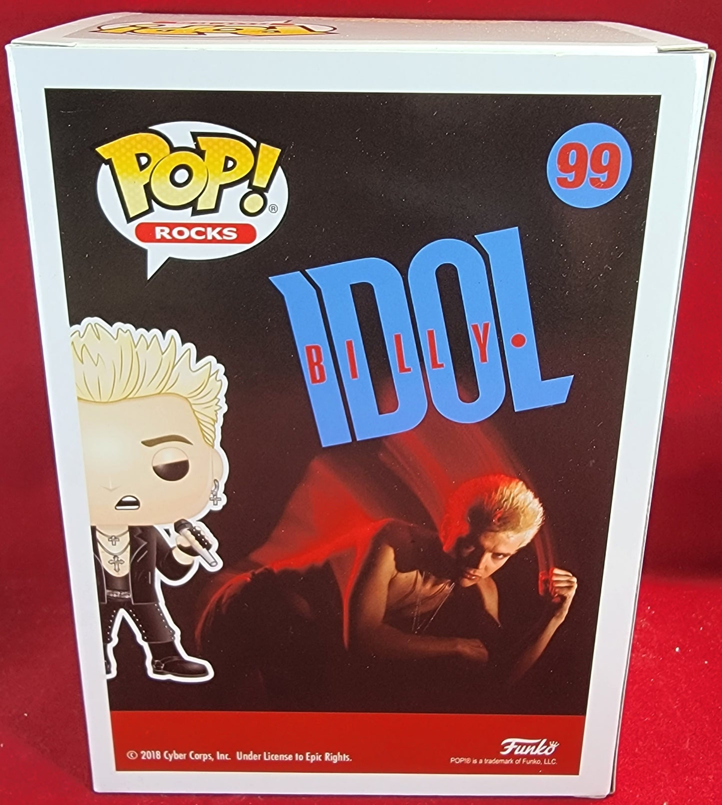 Billy idol funko # 99 (nib)