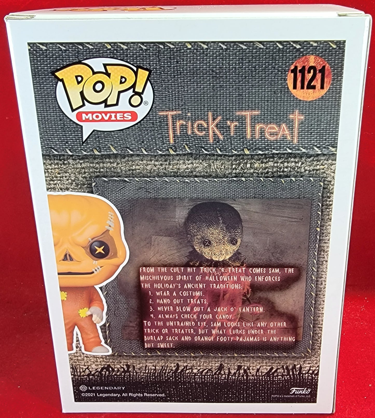 Sam hot topic exclusive funko # 1121 (nib)