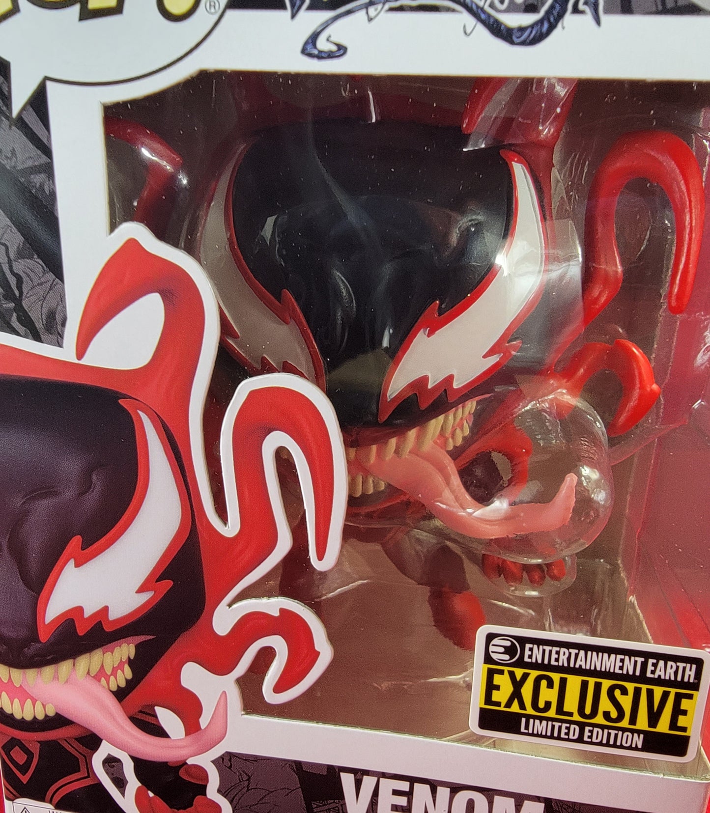 Venom entertainment earth exclusive funko # 1220 (nib)