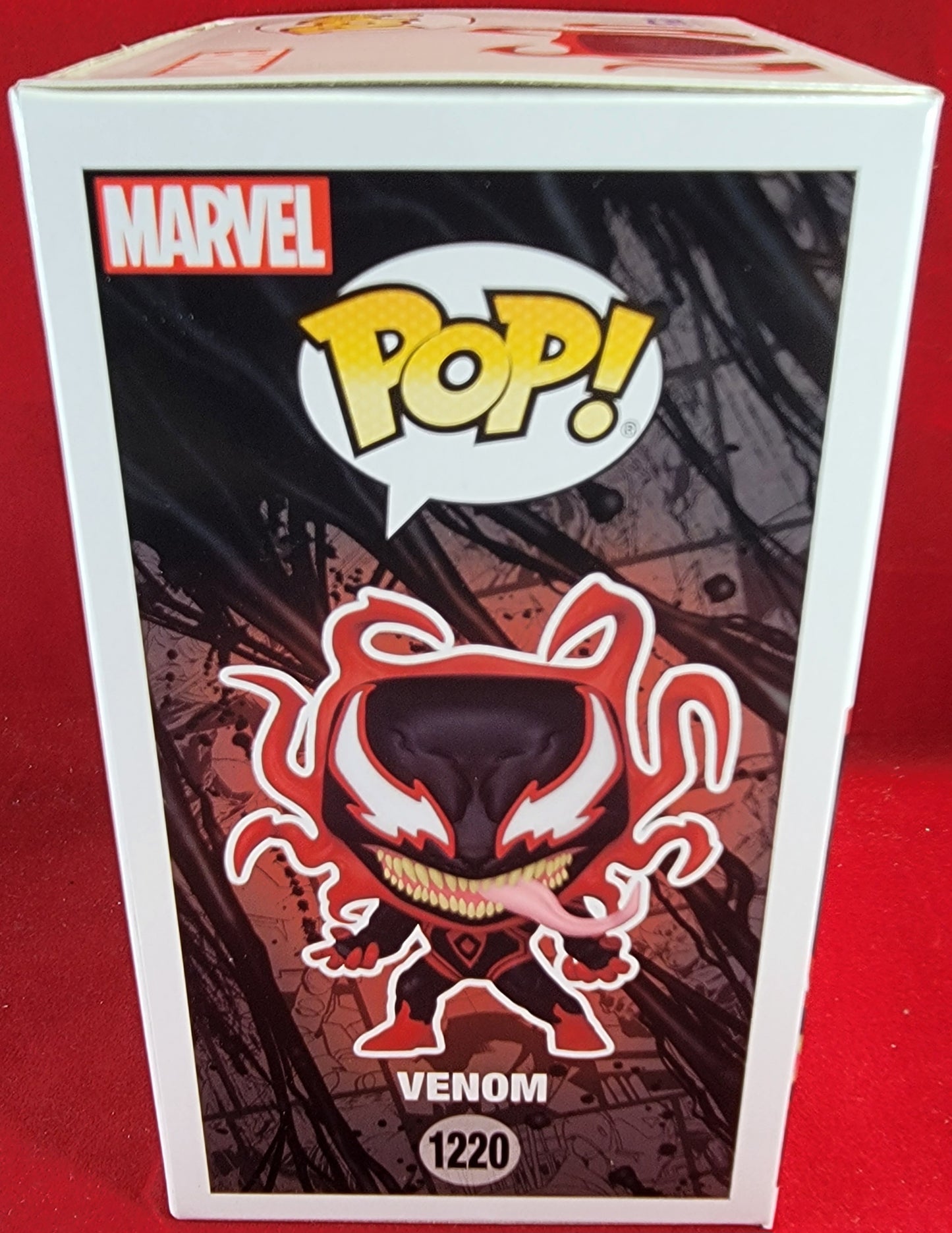 Venom entertainment earth exclusive funko # 1220 (nib)