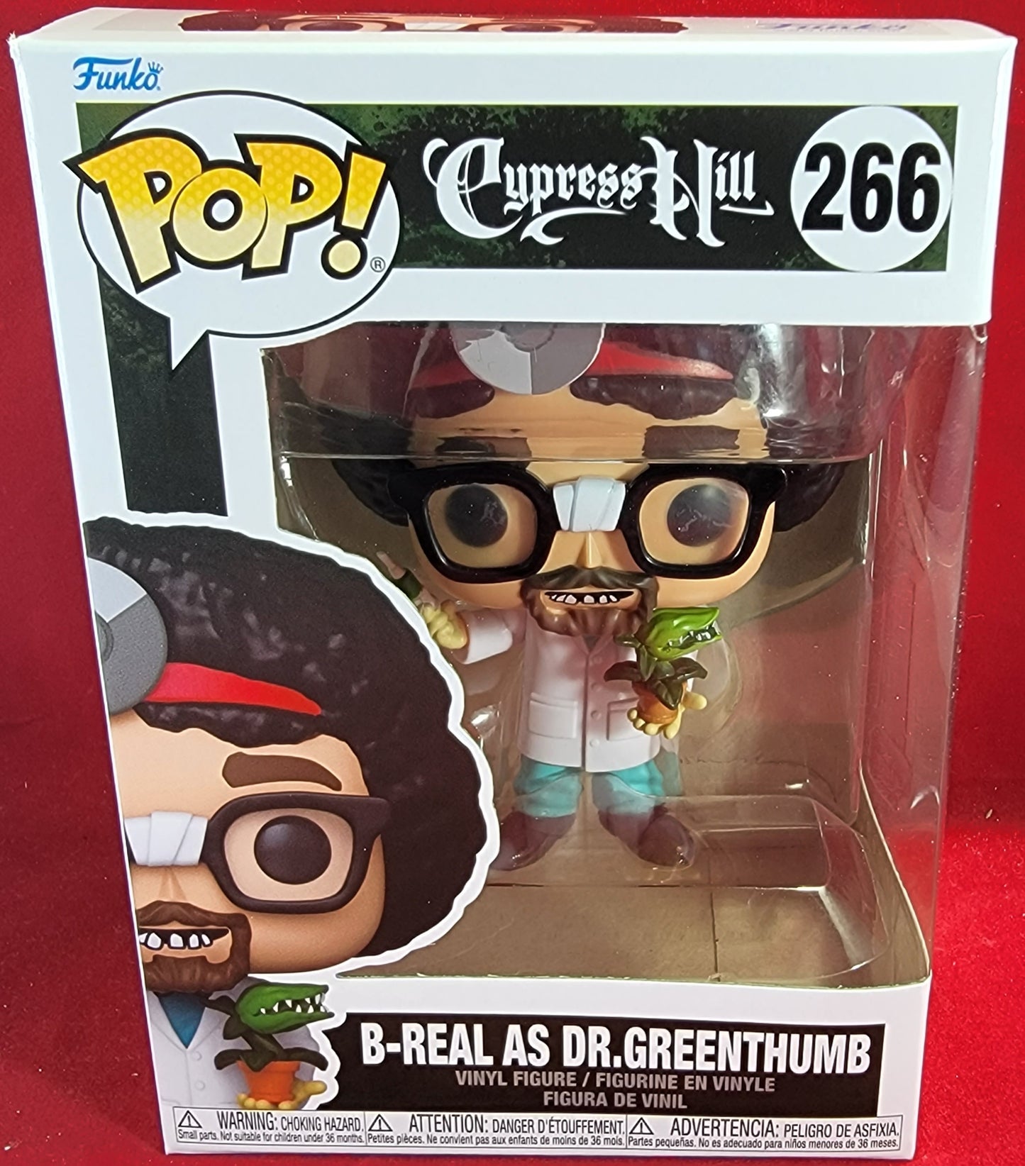 B-real as Dr. Greenthumb funko # 266 (nib)