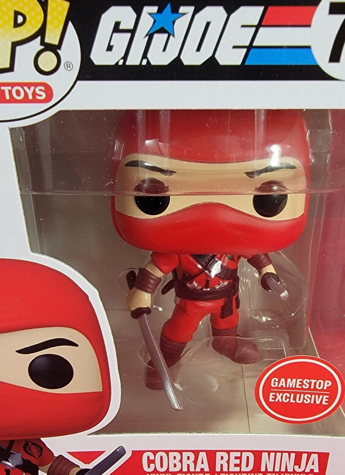 Cobra red ninja gamestop exclusive funko # 79 (nib)Brand new sold out gamestop
