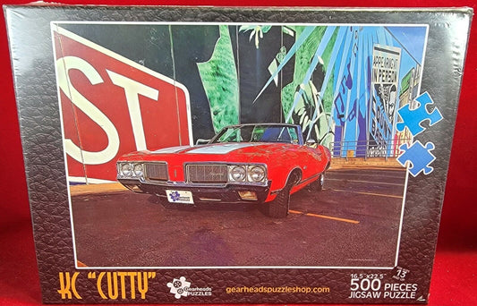 Kc cutty 500 piece jigsaw puzzle (nib)Brand new sealed gearheads puzzle 500