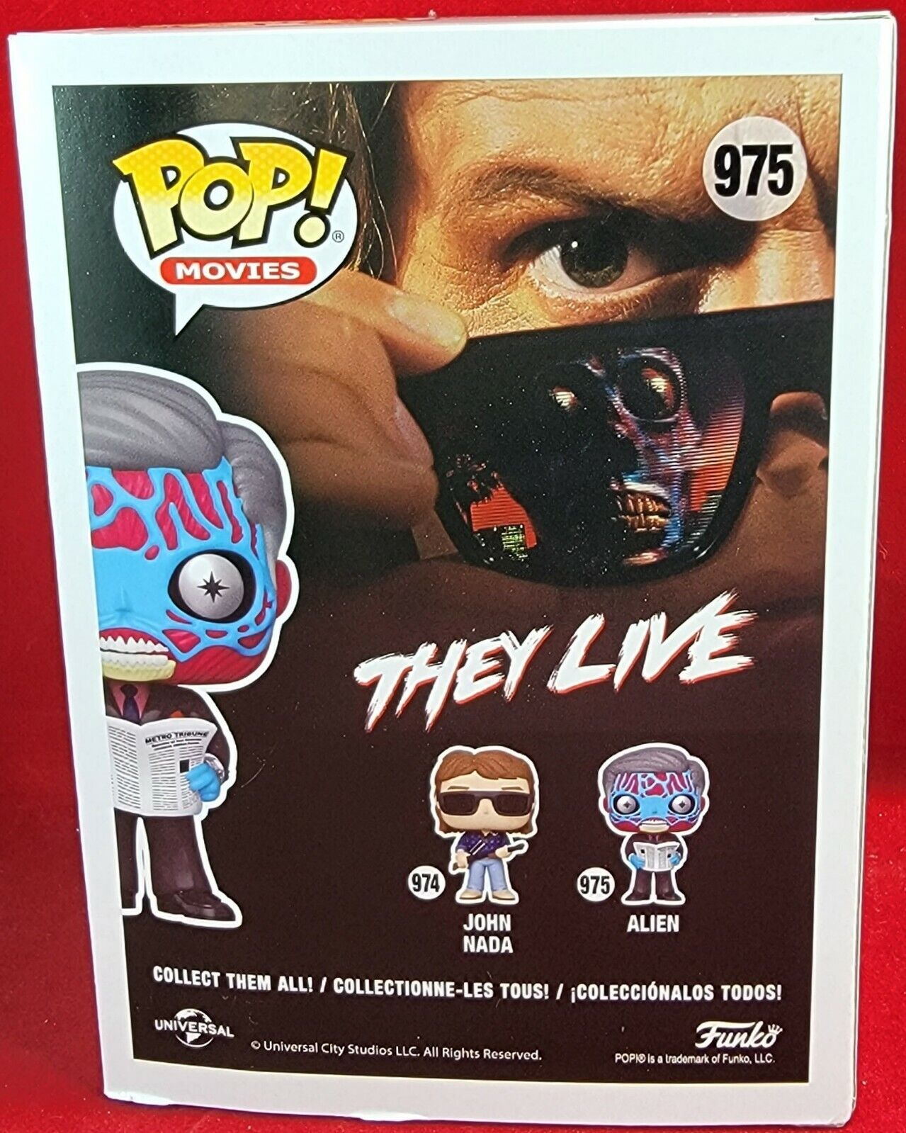 Alien funko pop # 975 (nib)Brand new they live alien funko pop.