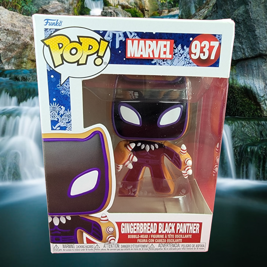 Gingerbread black panther funko # 937 (nib)