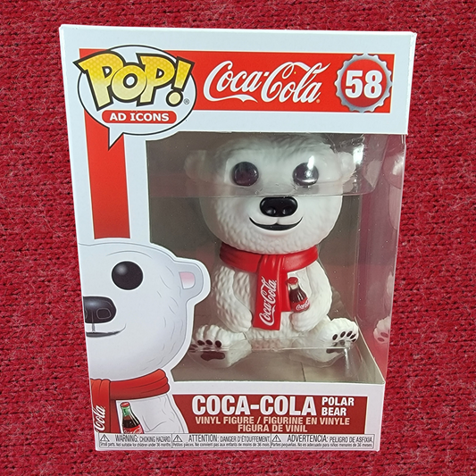 Coca-cola polar bear funko # 58 (nib)