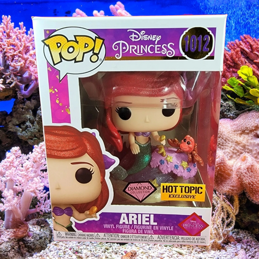 Airel hot topic diamond exclusive # 1012 funko (nib)