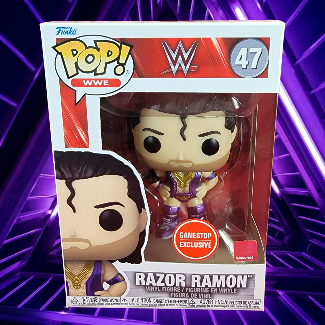 Razor ramon gamestop exclusive funko # 47 (nib)