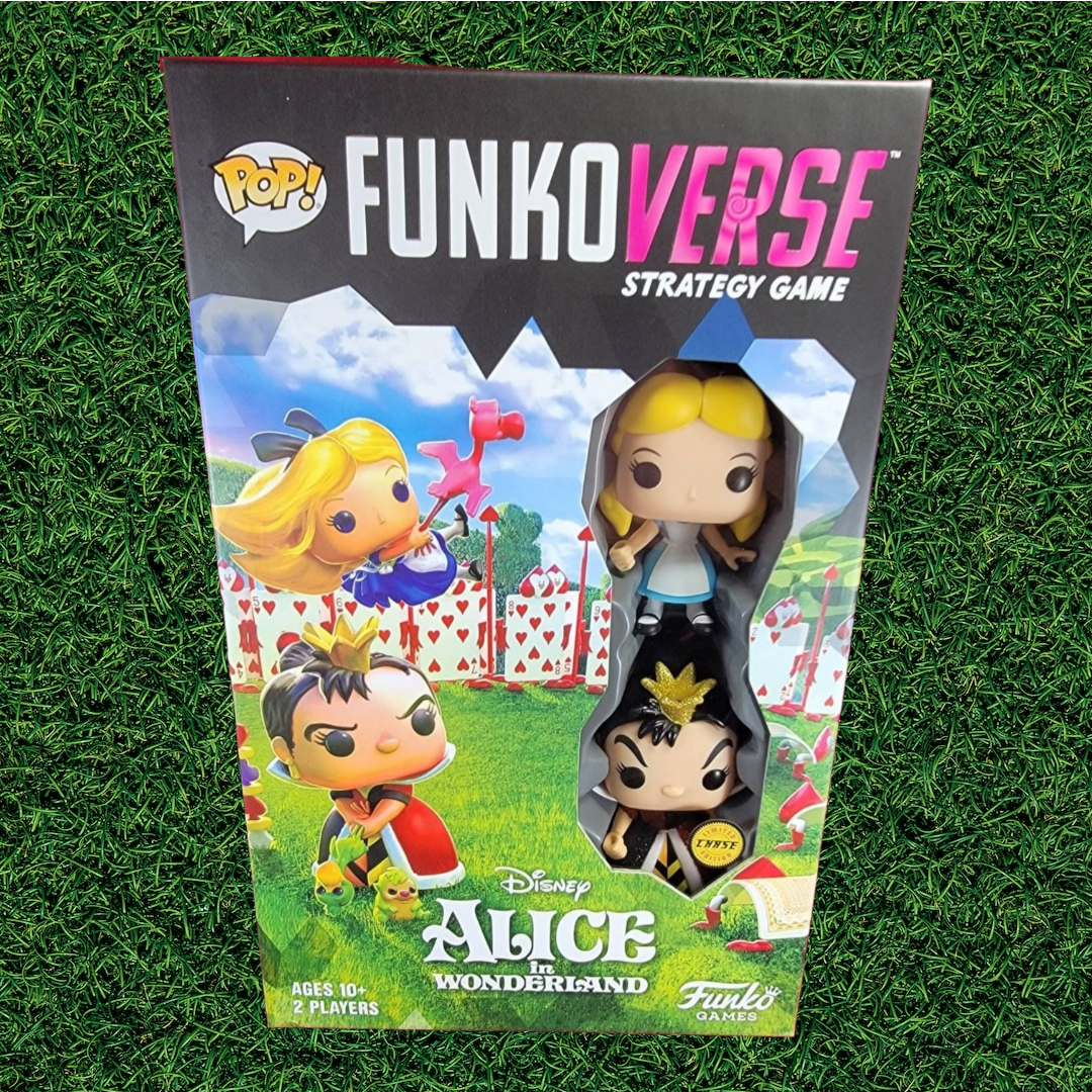 Alice in wonderland Chase funko verse strategy game NIB