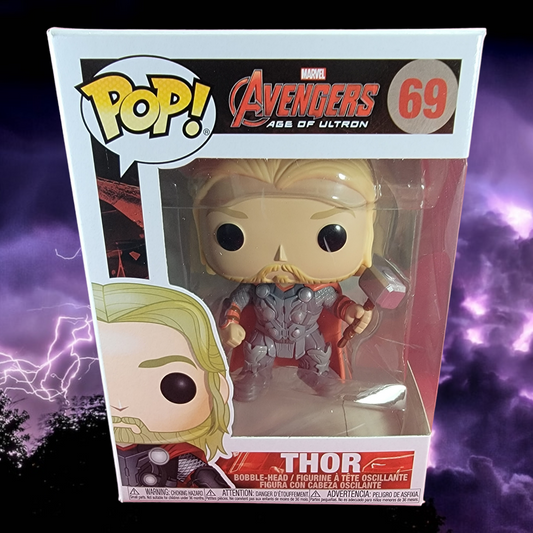 Thor funko # 69 (nib)
brand new 2015 thor funko. thor avengers age of ultron. pop has a few lite scuffs on the plastic and will be shipped in a compatible pop protector.