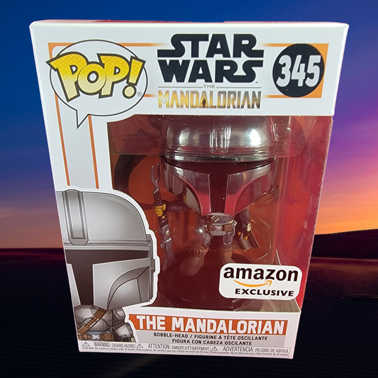 The Mandalorian amazon exclusive funko # 345 (nib)