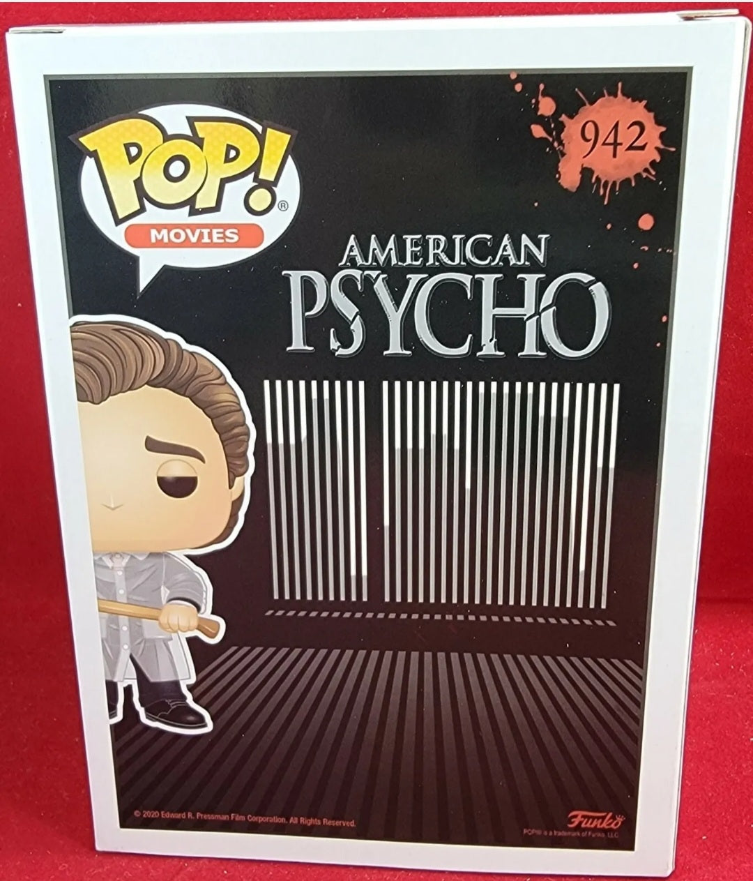 Patrick Bateman funko # 942 (nib)