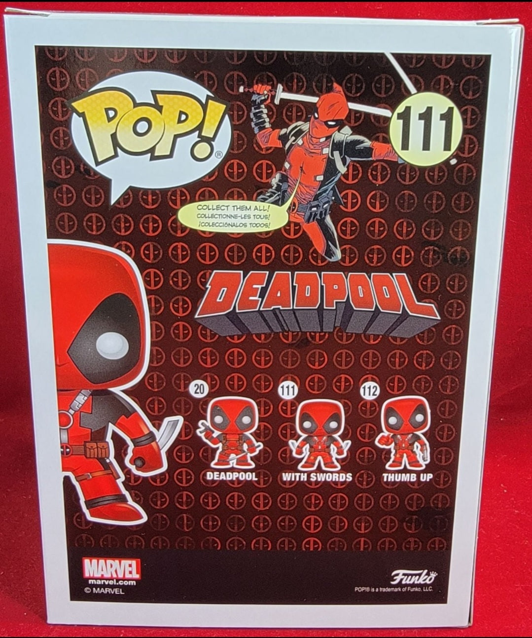 Deadpool funko # 111 (nib)